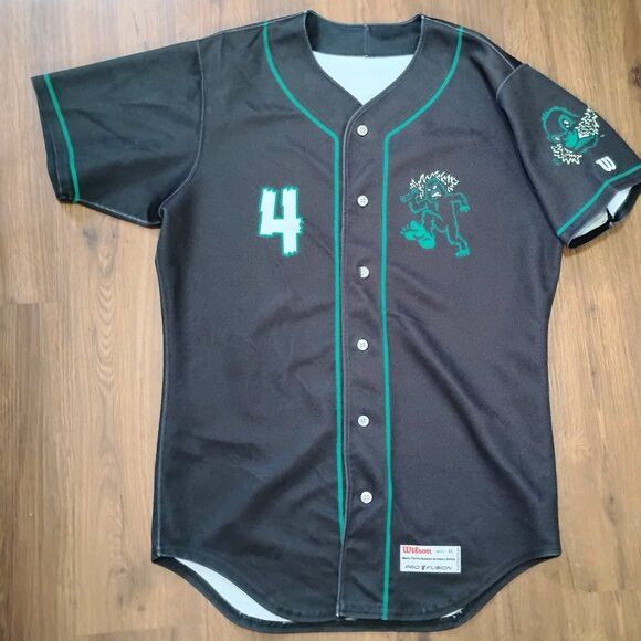 Other Wilson Pro Fusion Eugene Emeralds Baseball Jersey Size US L / EU 52-54 / 3 - 3 Thumbnail