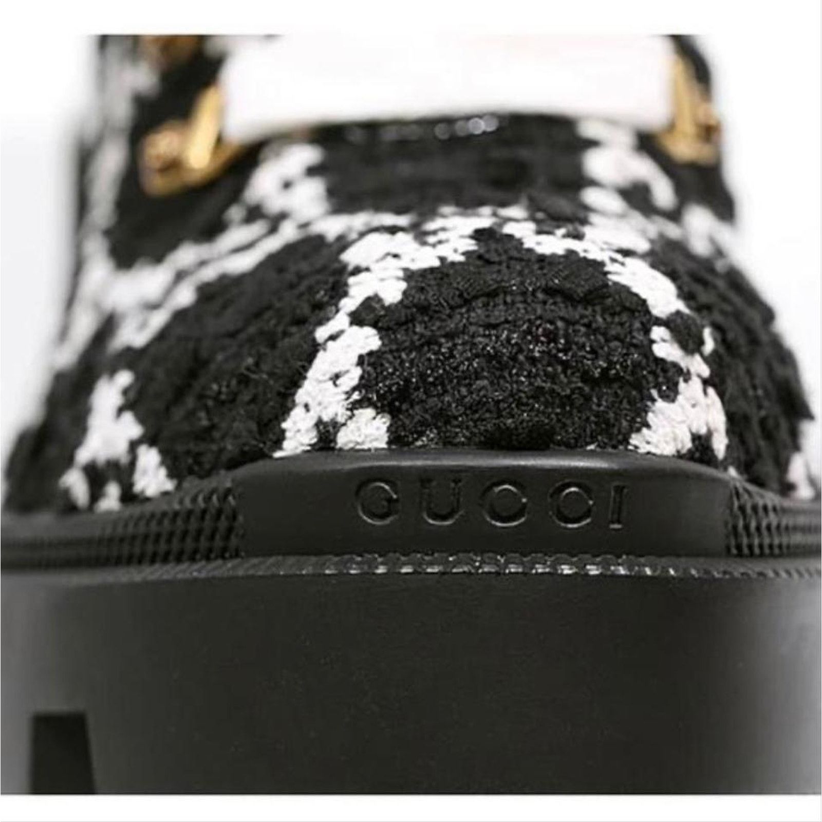 Gucci Trip GG logo wool ankle boots Size US 5.5 / IT 35.5 - 7 Thumbnail