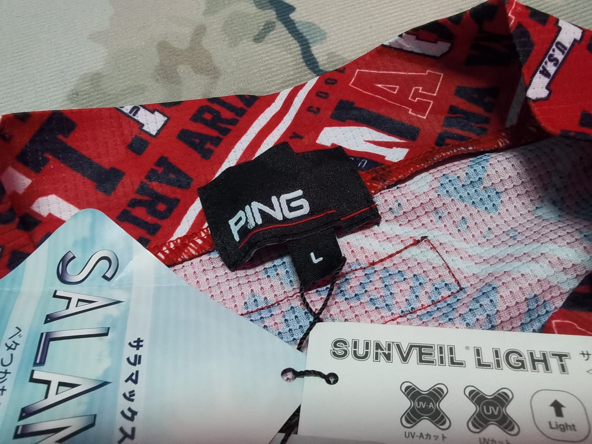 PING PING golf arizona full print jerseys M 2426 Size US M / EU 48-50 / 2 - 3 Thumbnail