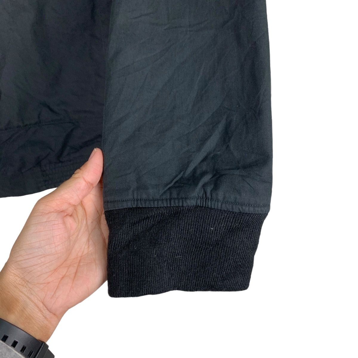 Japanese Brand Cotton Nylon Canvas KERBY Style Bomber Jacket #0422-C19 Size US M / EU 48-50 / 2 - 13 Thumbnail