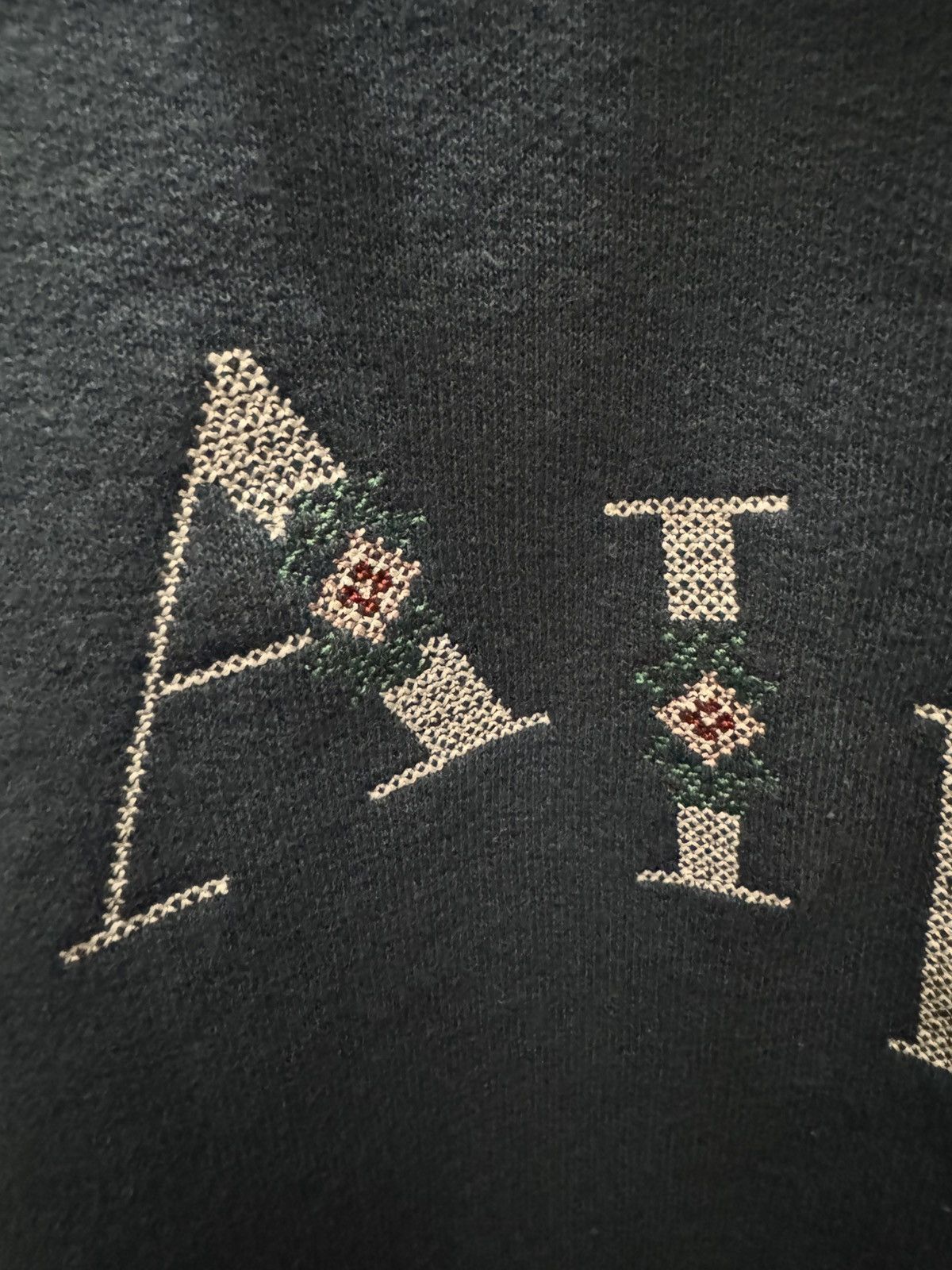 Aime Leon Dore SS23 Needlepoint Hoodie Size US M / EU 48-50 / 2 - 3 Thumbnail