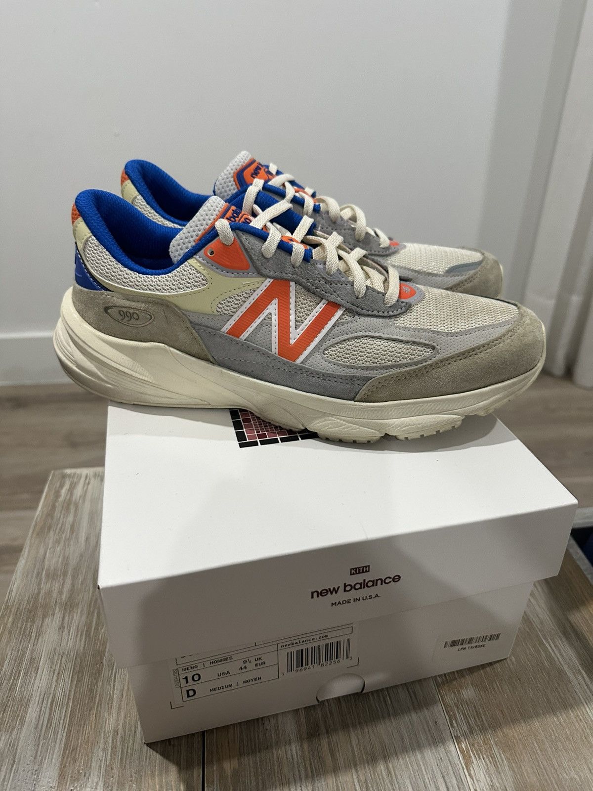 New Balance New Balance 990v6 Madison Square Garden x KITH Knicks Size US 10 / EU 43 - 2 Thumbnail