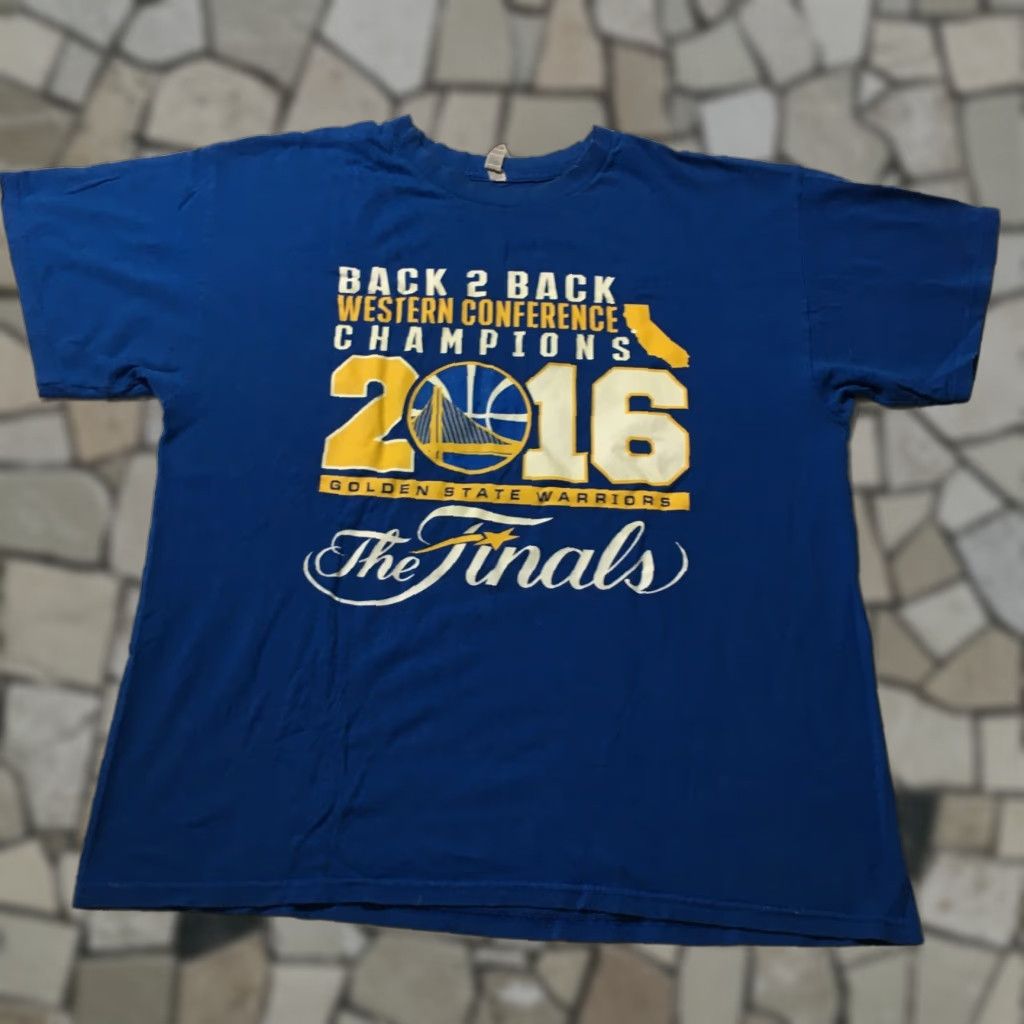 NBA NBA Golden State Warriors Back to Back Men’s T-Shirt blue XL Size US XXL / EU 58 / 5 - 1 Thumbnail