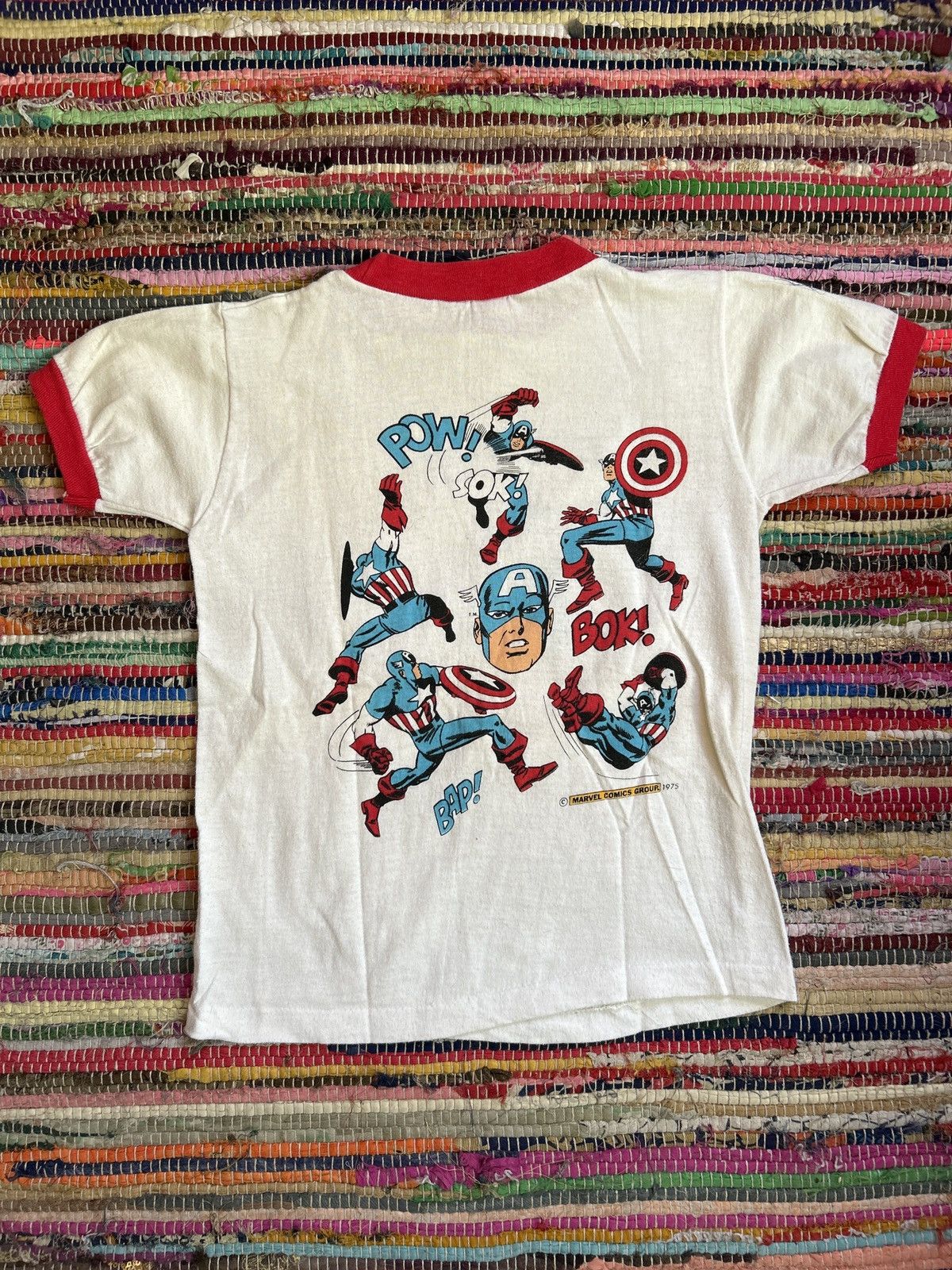 Vintage Vintage 1975 Marvel Baby T Shirts Size M 10-12 Size US XXS / EU 40 - 11 Thumbnail