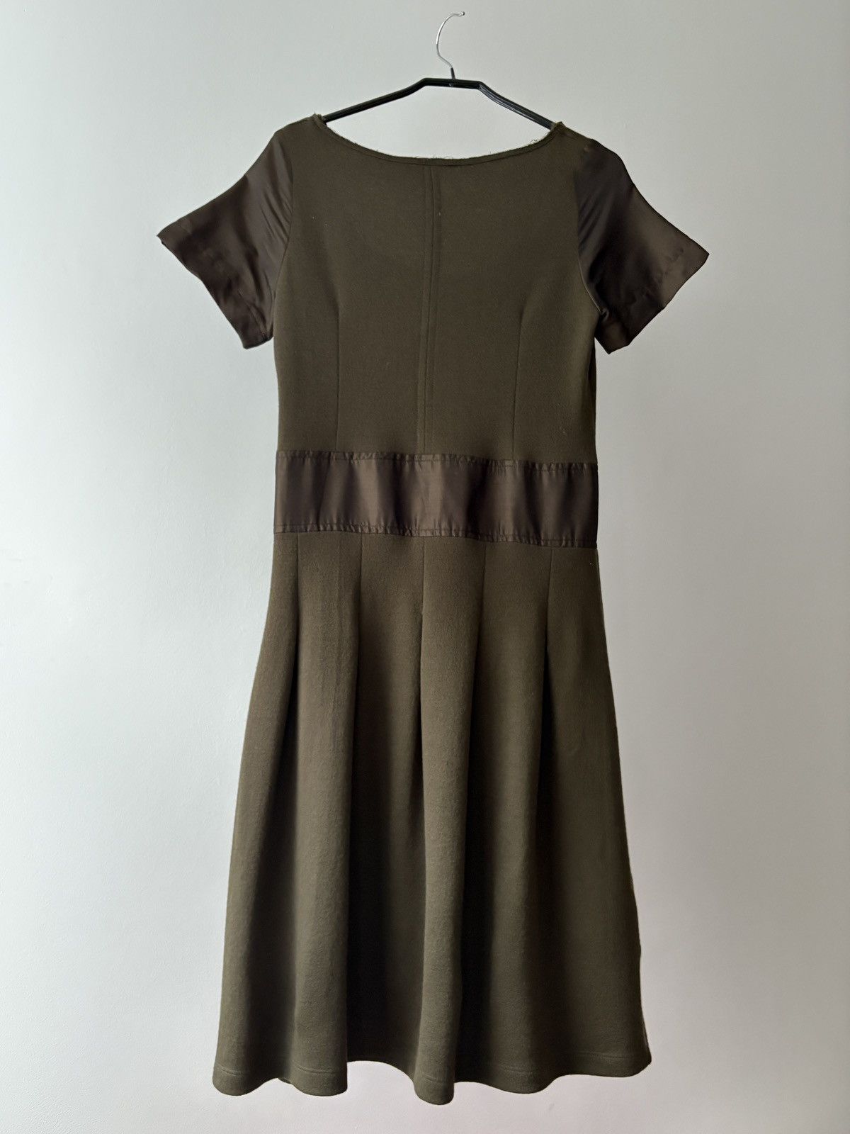 Miu Miu × Prada Prada khaki 2010 dress Size M / US 6-8 / IT 42-44 - 4 Thumbnail