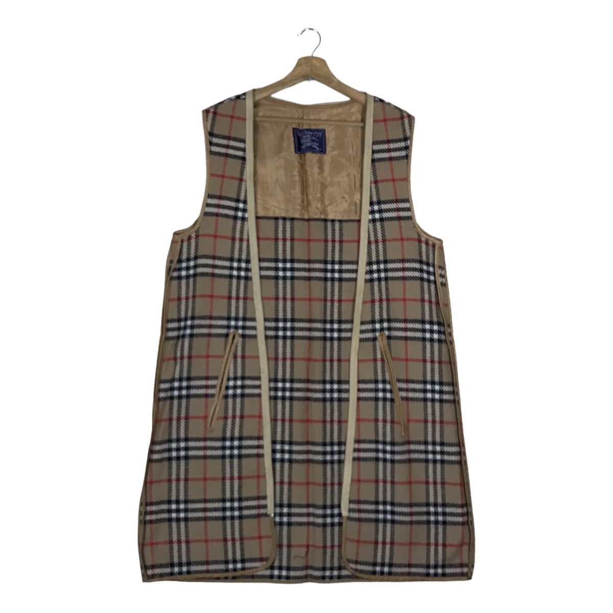 Burberry × Luxury × Vintage Burberrys London Nova Check Vest