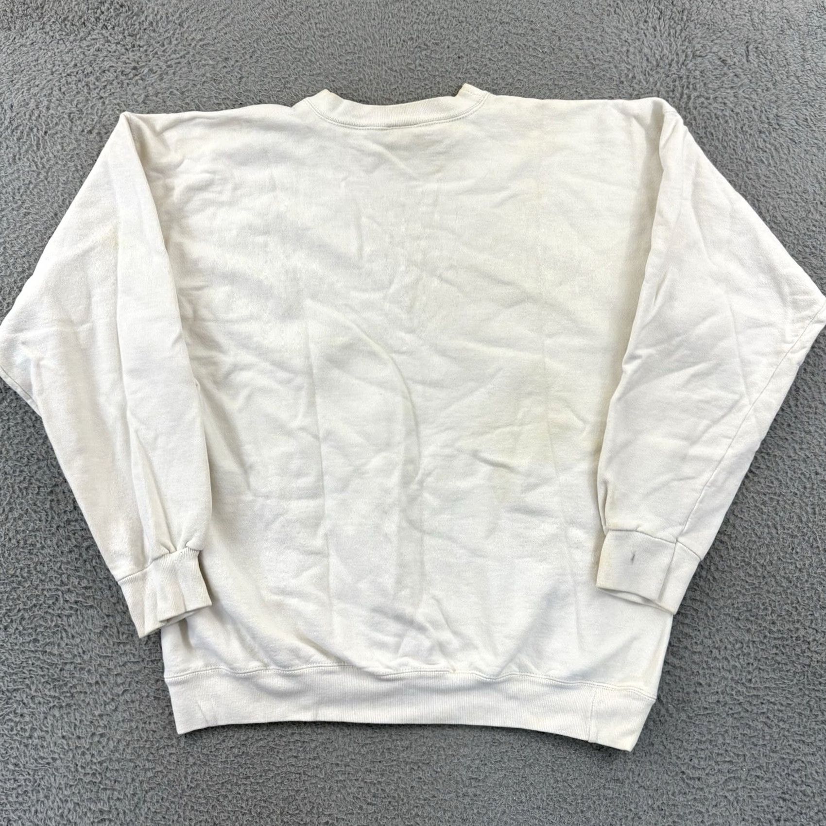 Vintage VINTAGE Maze Sweatshirt Shirt Mens XL White 90s Animals USA Made Cotton Polyester Crew Neck Long Sleeve Graphic Print Skool Logo Pullover Size US L / EU 52-54 / 3 - 7 Thumbnail
