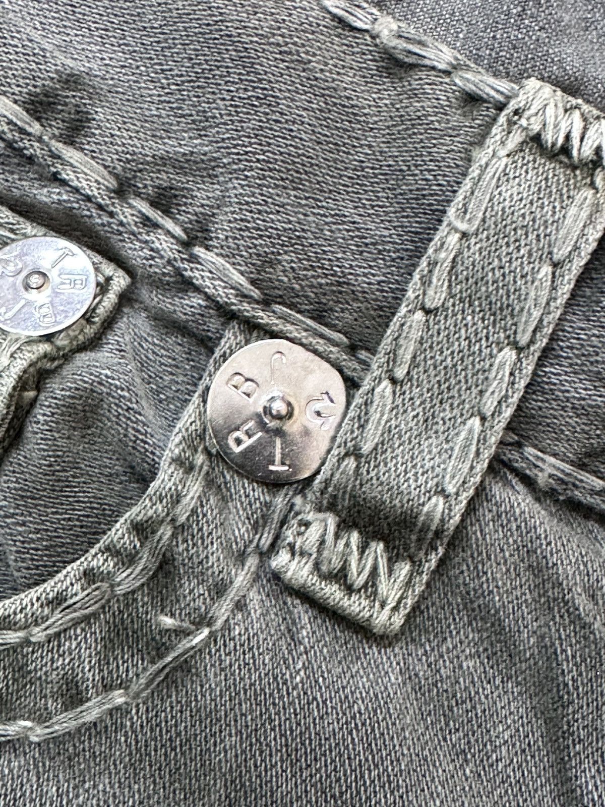 Supreme × True Religion Vintage True Religion Ricky Super T Grunge StraightLeg Denim Size US 31 - 9 Thumbnail