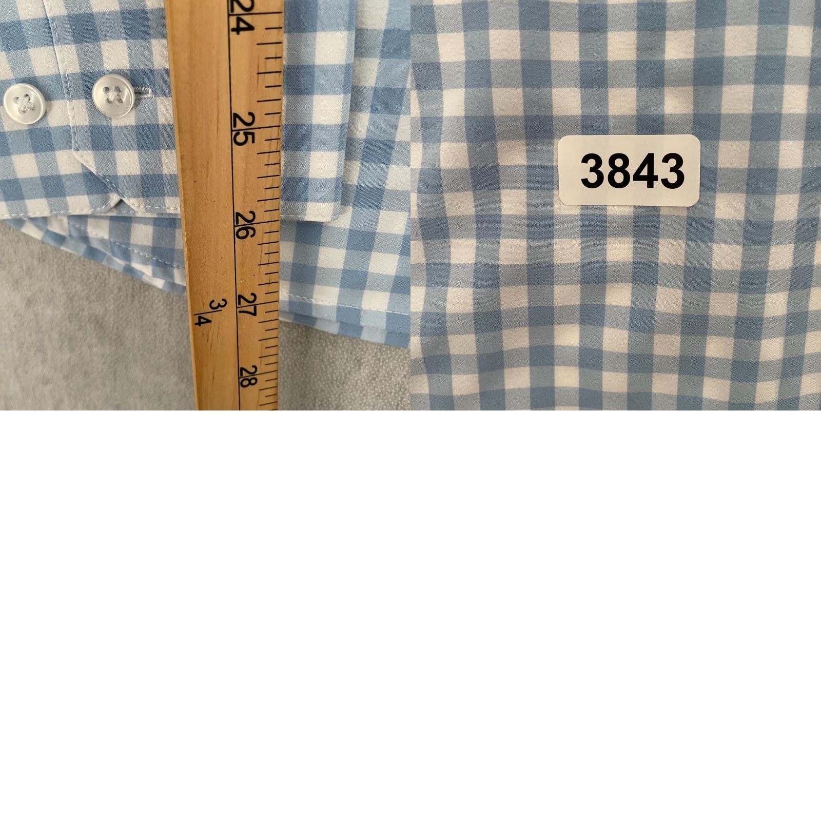 Mizzen+Main VINTAGE Mizzen+Main Shirt Men’s XL Blue Checkered Button-Up Performance Casual Size US XL / EU 56 / 4 - 8 Thumbnail