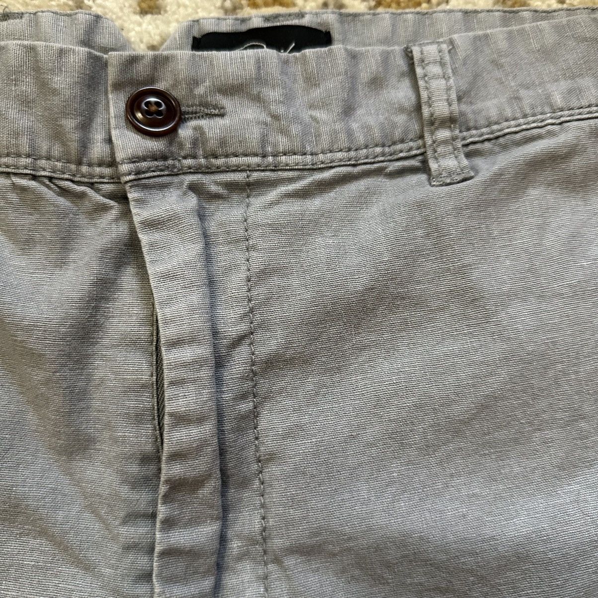 Designer × Rails Rails Men’s Boden Shorts in Gravel Grey Linen Blend Size US 36 / EU 52 - 4 Thumbnail