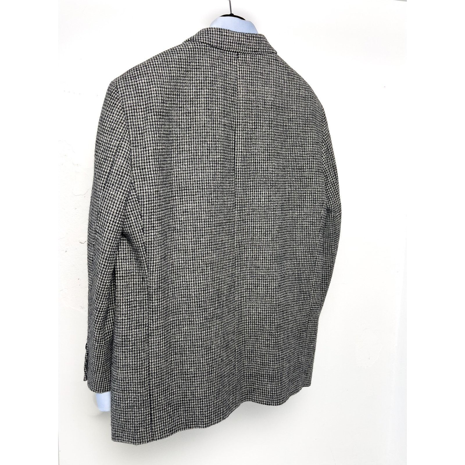 Harris Tweed Harris Tweed Gray Wool Blazer 44S EU 54S Size 44S - 4 Thumbnail