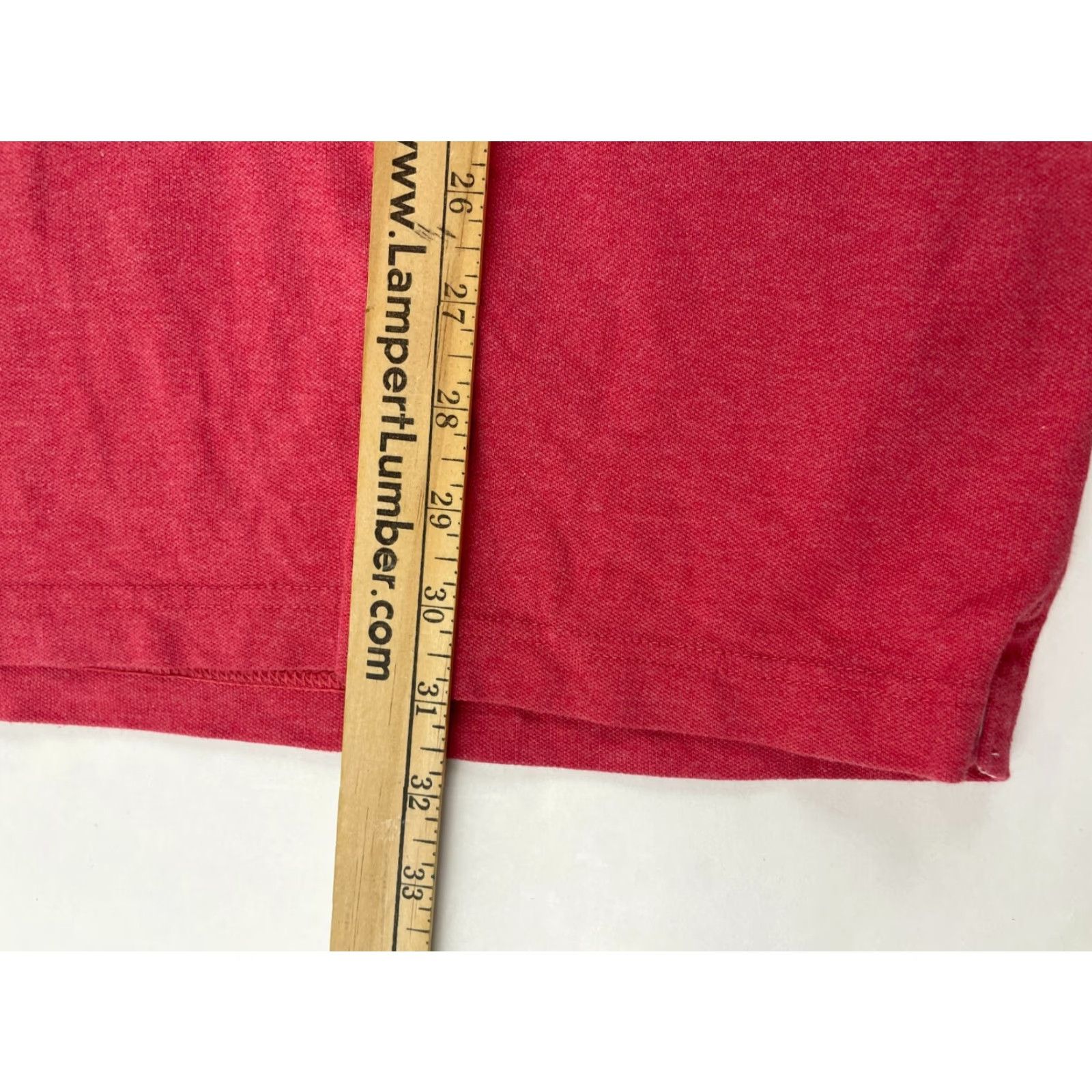 Banana Republic Banana Republic Polo Shirt Men's L Pink Short Sleeve 1/4 Button Up Cotton Spandex Golf Bre thable Size US L / EU 52-54 / 3 - 6 Thumbnail