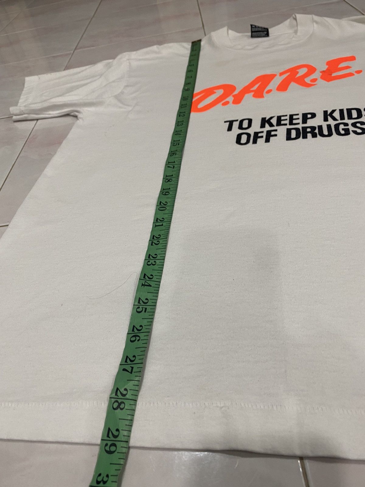 D.A.R.E × Vintage Vintage 90s D.A.R.E Size US XL / EU 56 / 4 - 13 Thumbnail