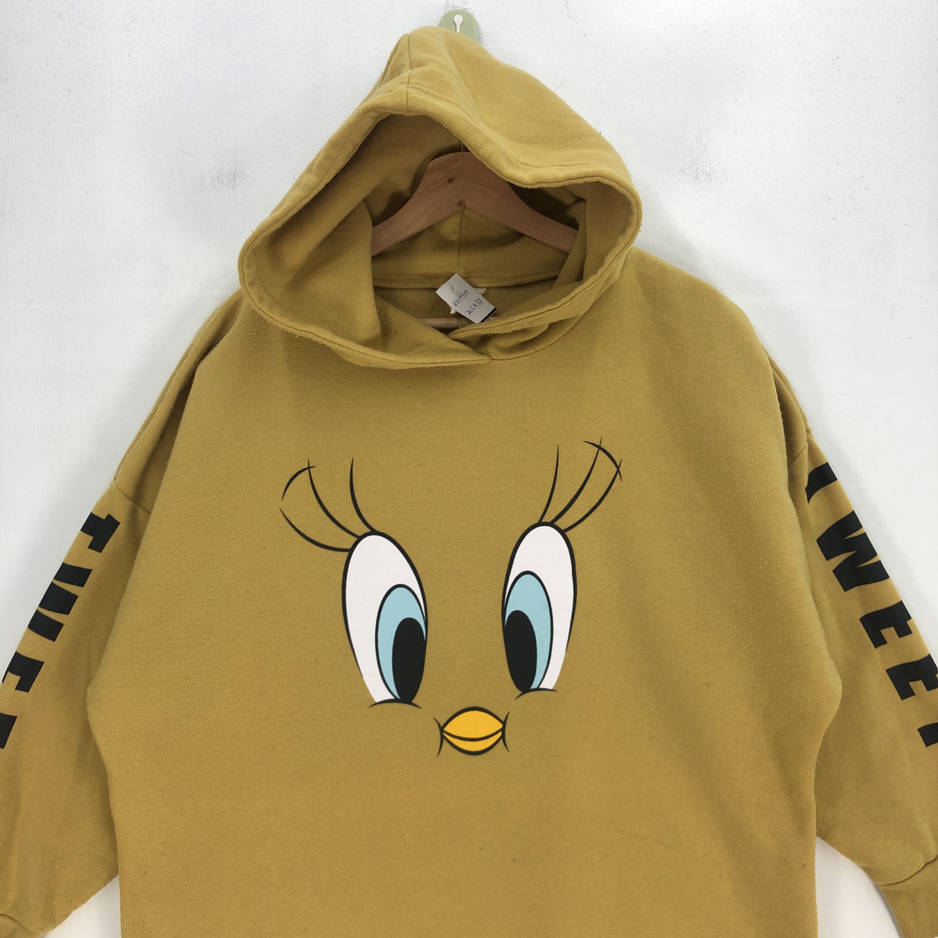 Cartoon Network × Vintage × Warner Bros Tweety Bird Sweatshirt Hooded Warner Bros Cartoon Sweater Size US XL / EU 56 / 4 - 2 Thumbnail