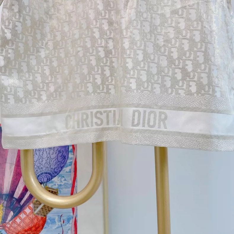 Dior Dior Gold Logo Embroidered Casual Shirt Size XXS / US 00 / IT 34 - 5 Thumbnail
