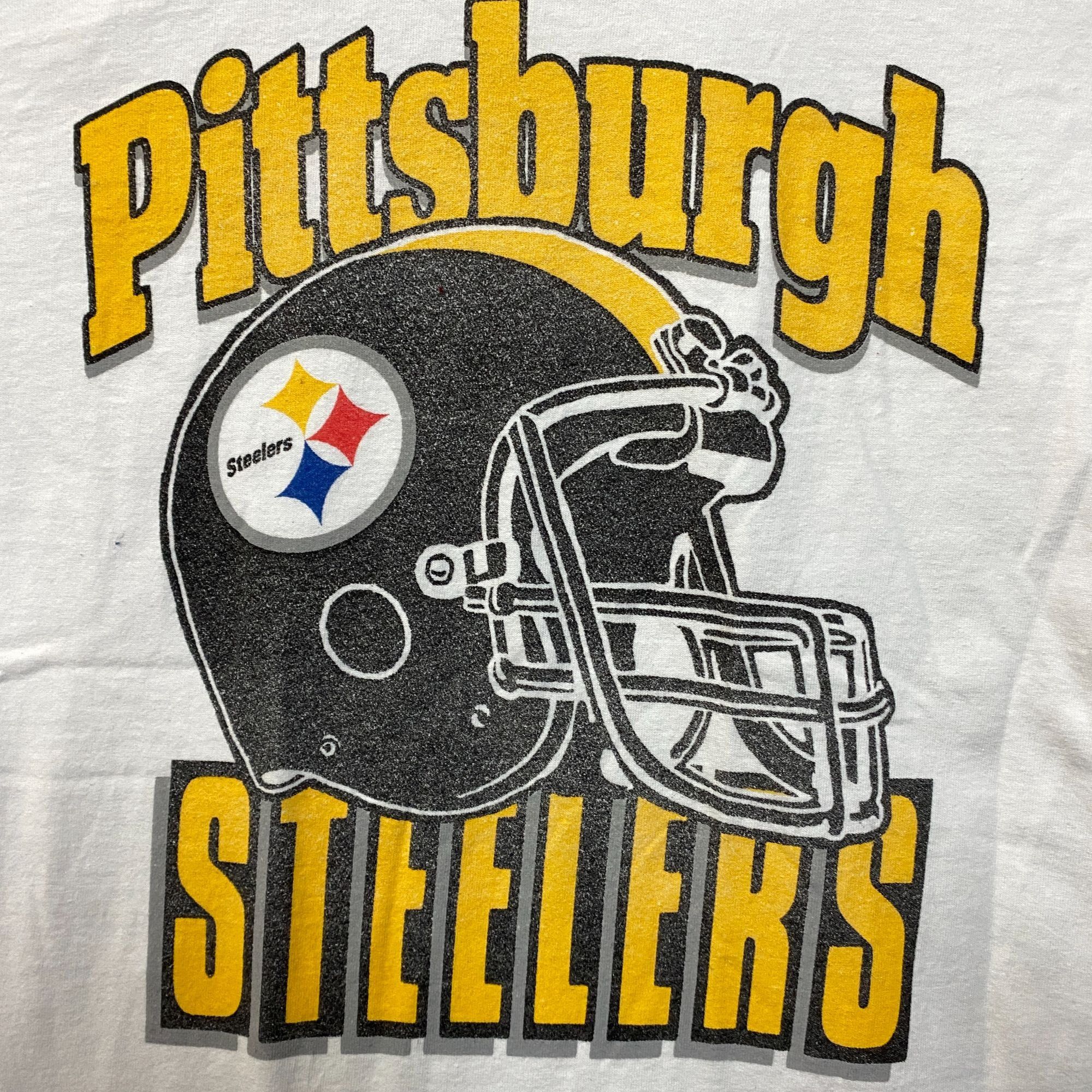 Junk Food Junk Food Pittsburgh Steelers Football Helmet Logo T-Shirt S Size US S / EU 44-46 / 1 - 2 Thumbnail
