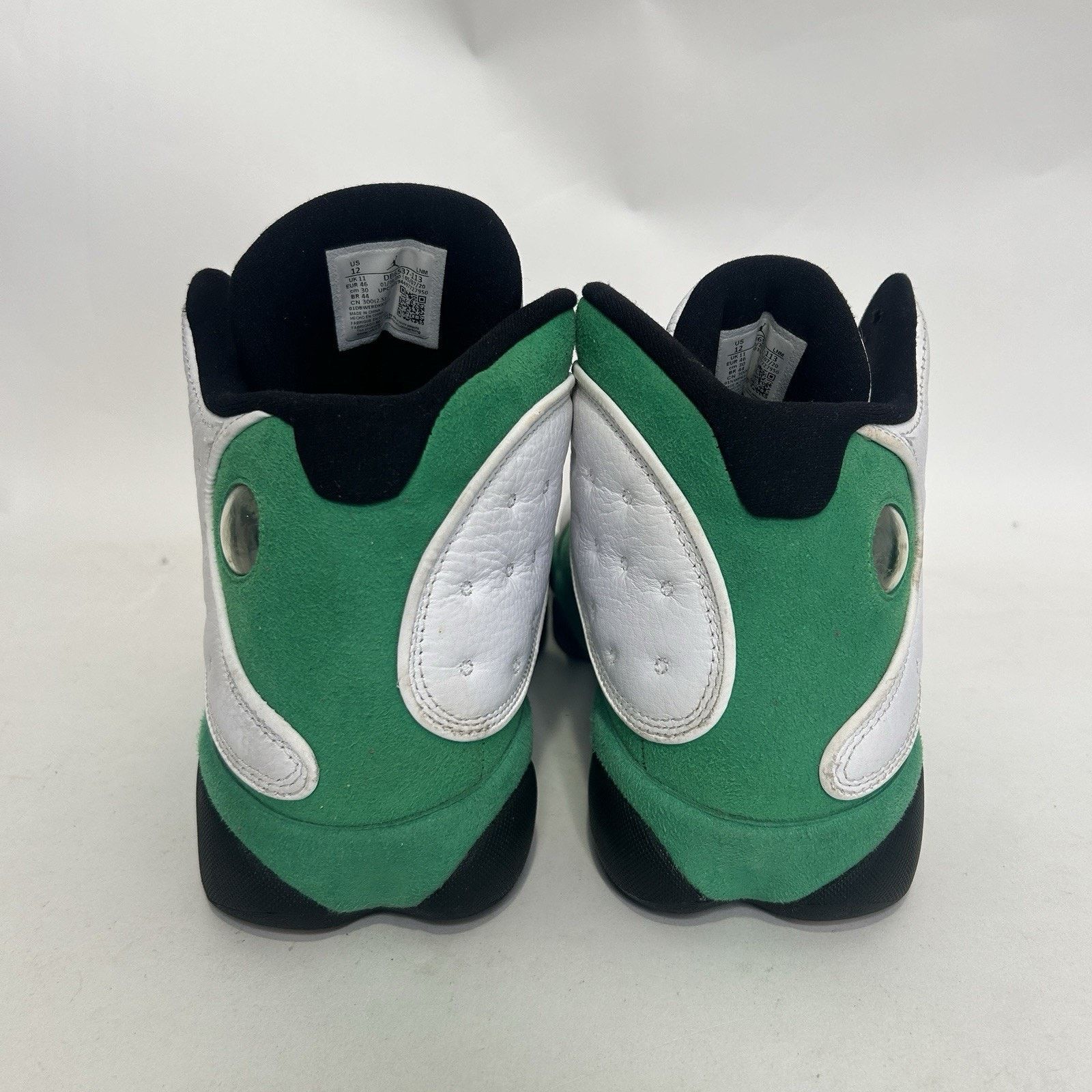 Jordan Brand Nike Air Jordan 13 Retro OG “Lucky Green White Black” Size US 12 / EU 45 - 5 Thumbnail