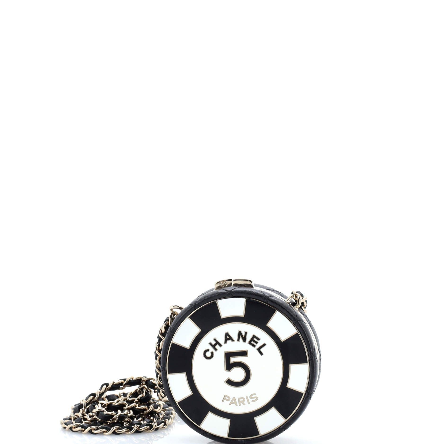 Chanel Poker Chip Clutch With Chain Size ONE SIZE - 1 Thumbnail