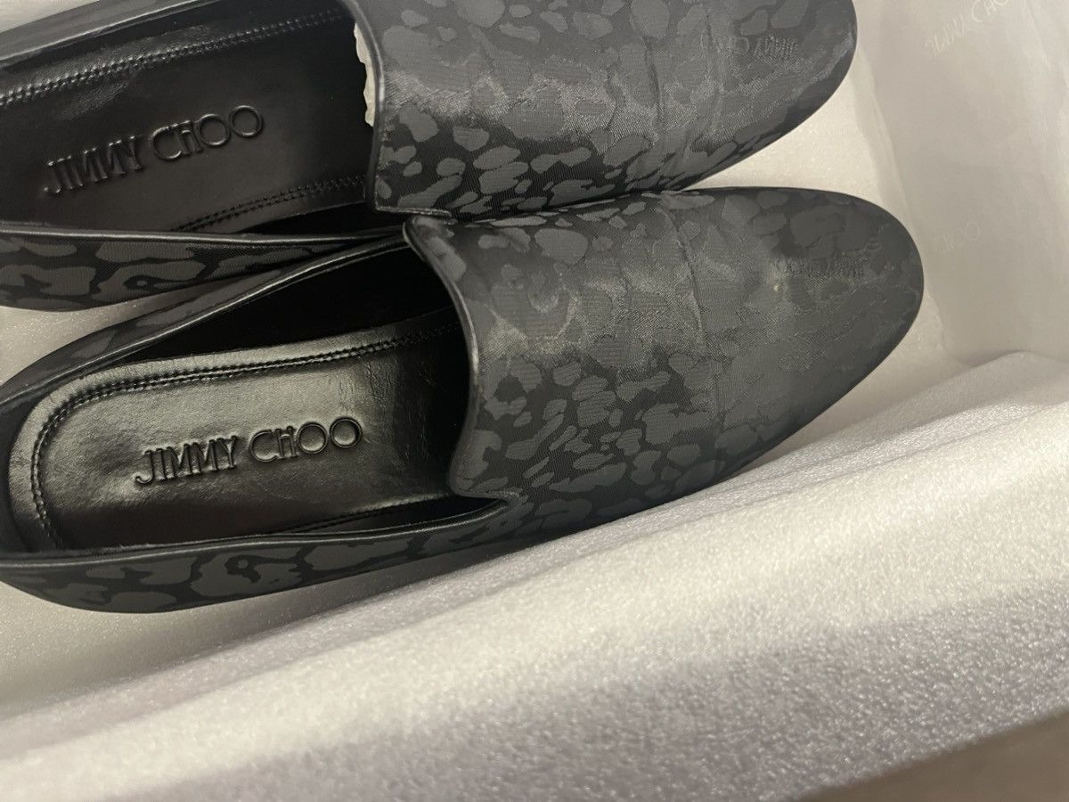 Jimmy Choo Jimmy Choo Sloane Leopard Nylon Jacquard Size US 9 / EU 42 - 2 Thumbnail