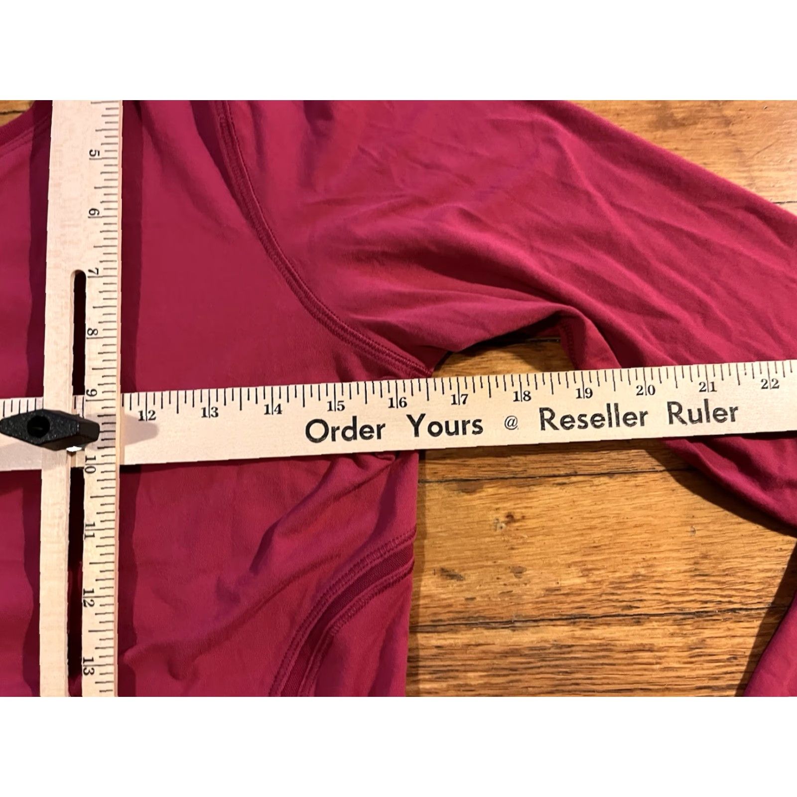 Lululemon Lululemon Align And Define Long Sleeve Tee Shirt Women’s 8 Berry Rumble Size M / US 6-8 / IT 42-44 - 7 Thumbnail