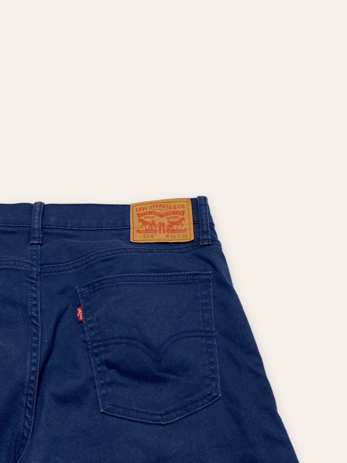 Levi's Vintage LEVI'S Navy Pants 514 W36 L30 Size US 36 / EU 52 - 9 Thumbnail