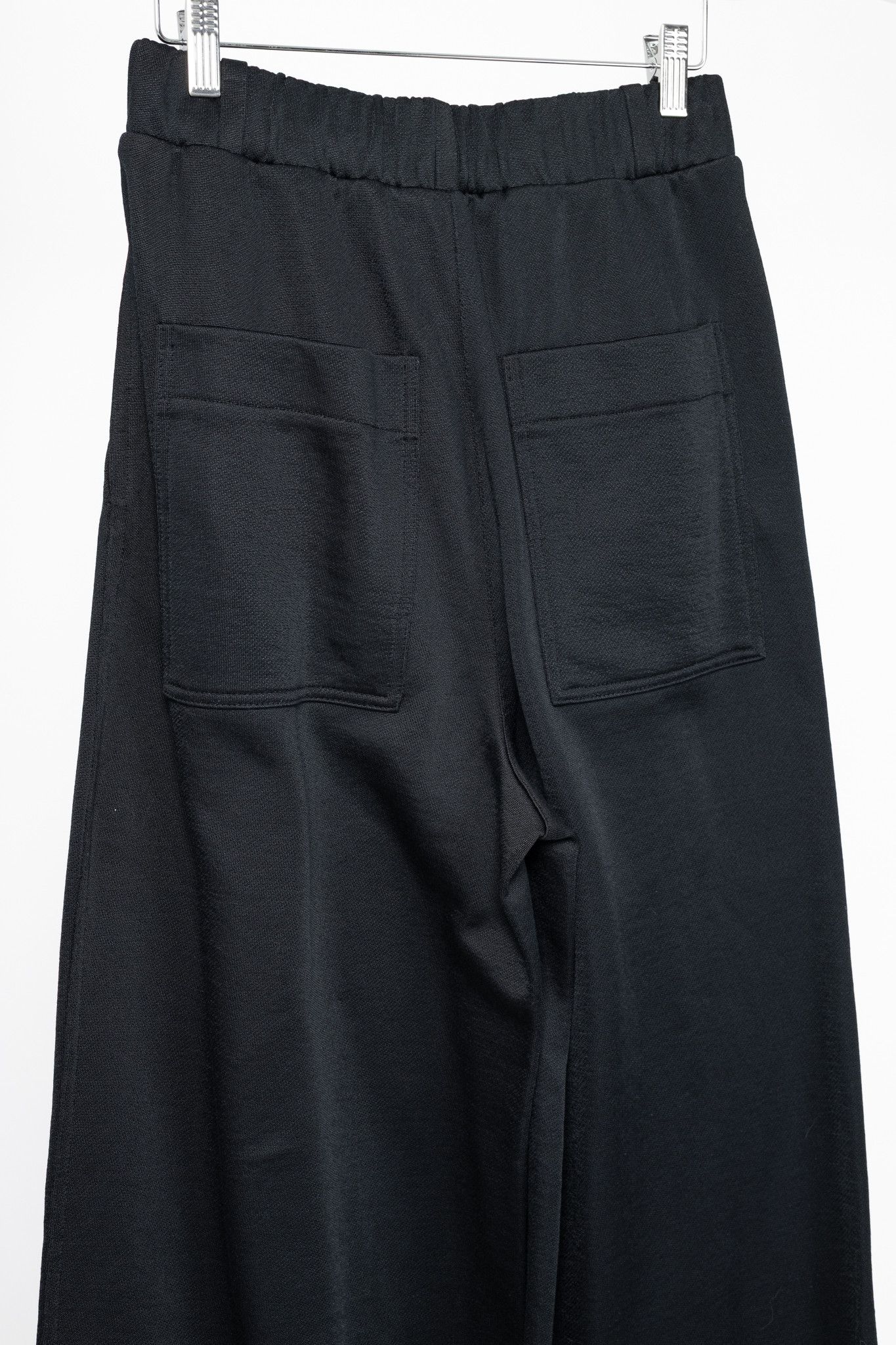 Tibi Tibi Black Silk Terry Pleated Pull On Pant Size 26" / US 2 / IT 38 - 7 Thumbnail