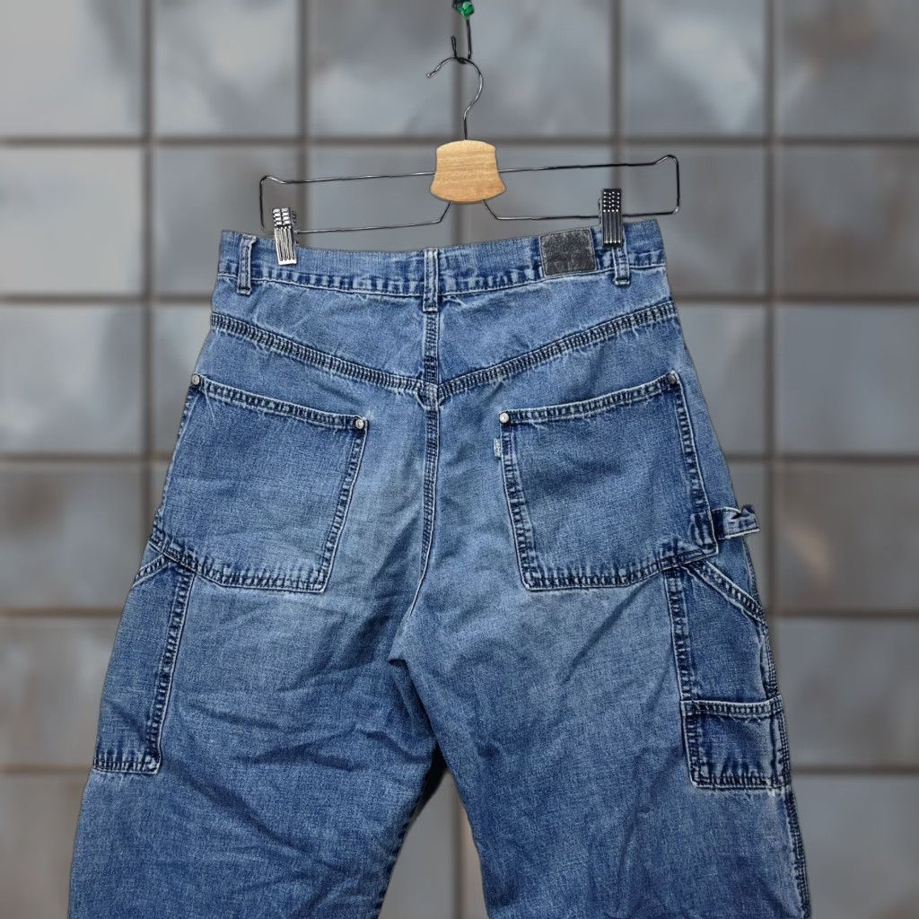 Levi's VINTAGE Levi's Silvertab Baggy Carpenter Jeans Pants 31 Skater Men Blue 28 Inseam 31 Waist 31 Jeans Mens Size US 31 - 1 Thumbnail