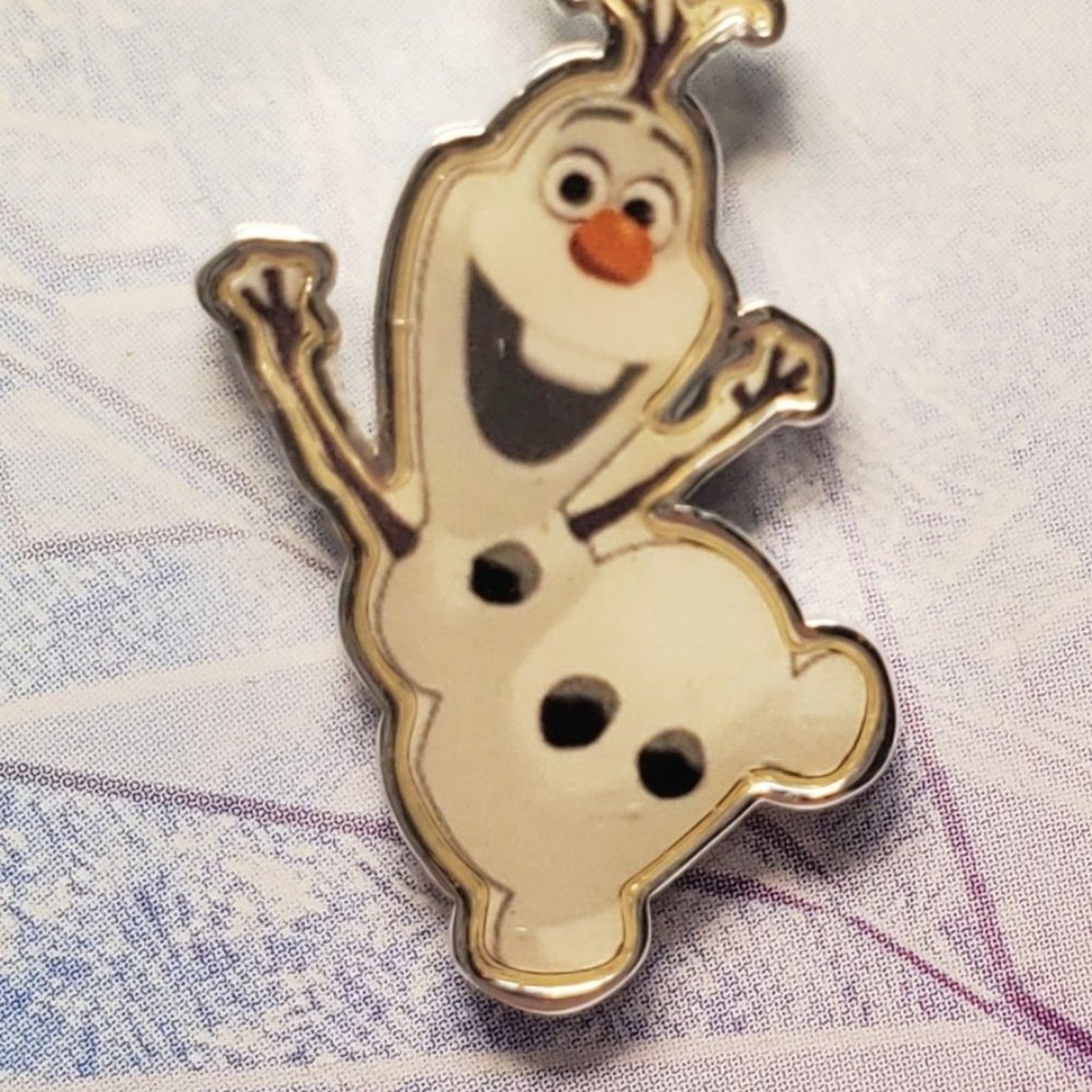 Disney Disney Frozen Olaf Fine Silver Plated Necklace NIP Size ONE SIZE - 4 Thumbnail