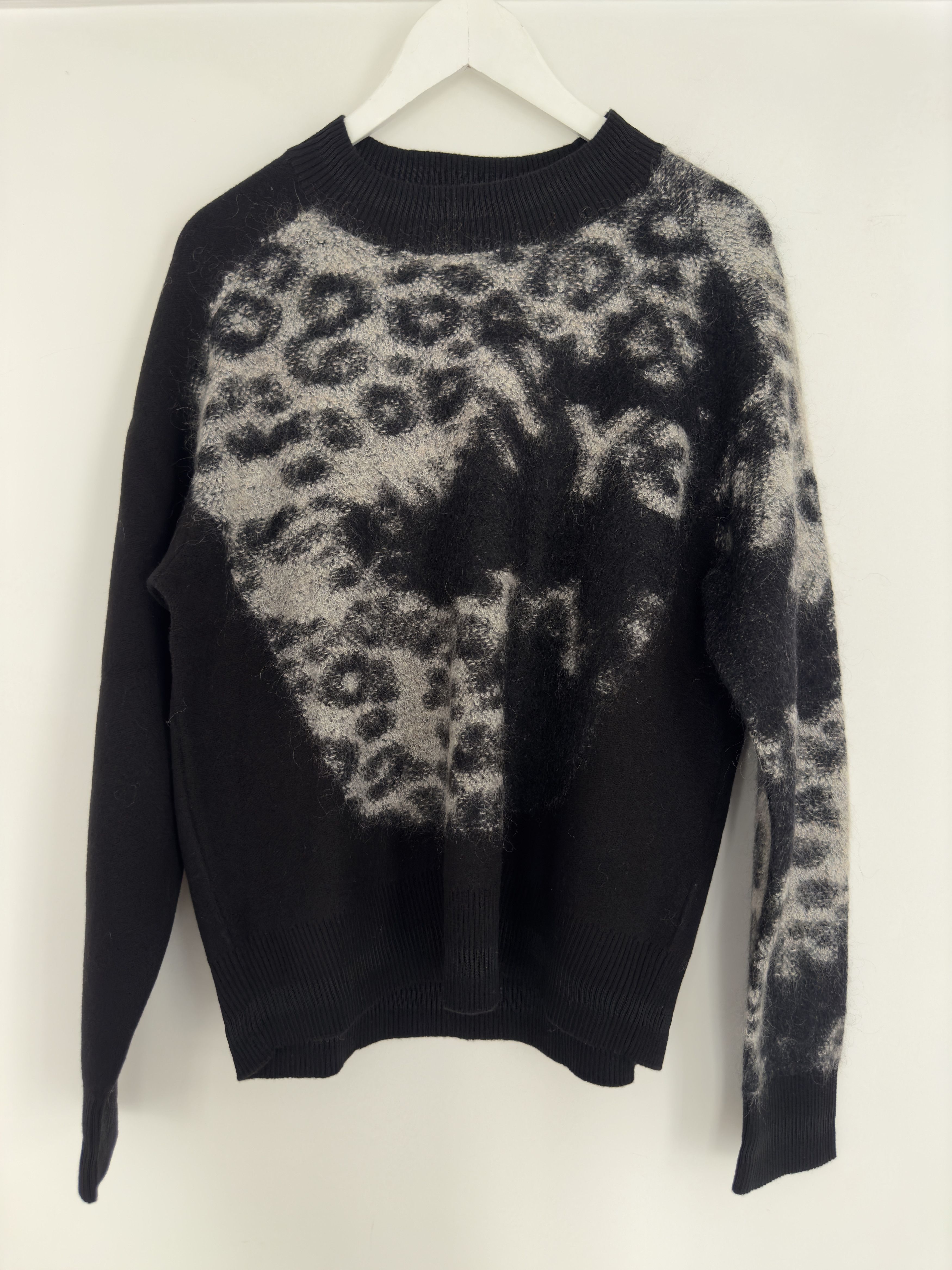 Y-3 Y-3 Wool Sweater Leopard Print Size US XS / EU 42 / 0 - 2 Thumbnail