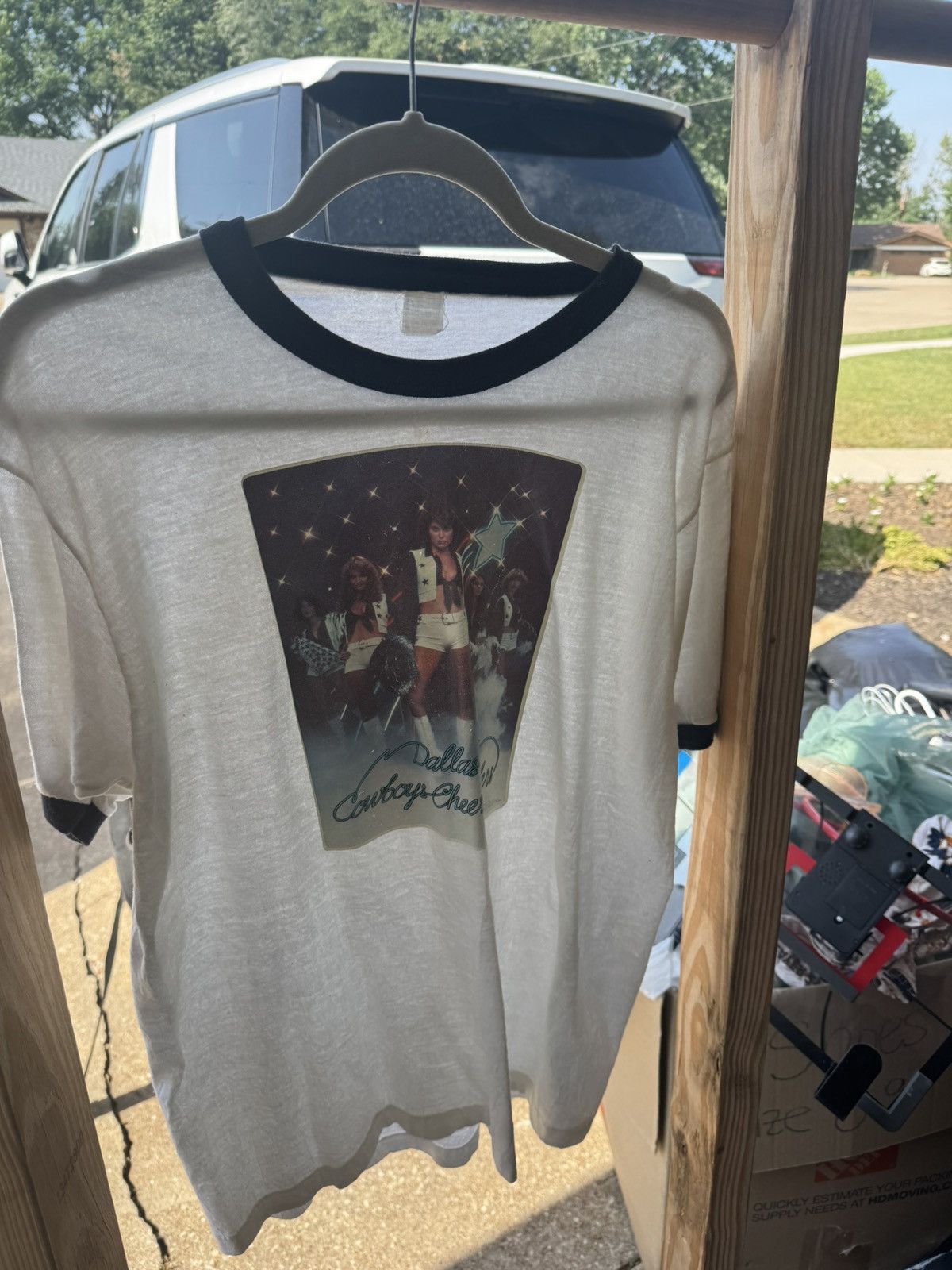 Vintage Vintage Dallas Cowboys Cheerleading Tee Size US M / EU 48-50 / 2 - 2 Thumbnail