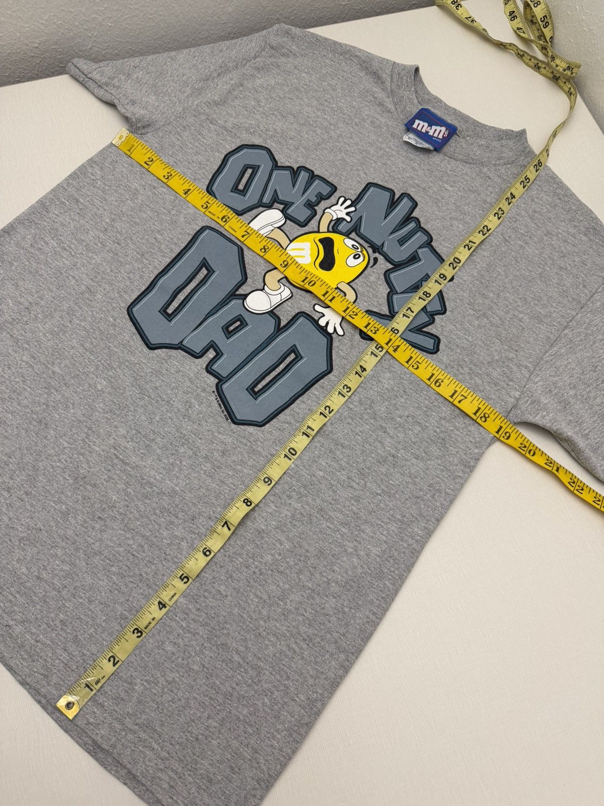Vintage Vtg 2008 M&M Humor Tee Funny Joke Official Licensed Gray M Size US M / EU 48-50 / 2 - 5 Thumbnail