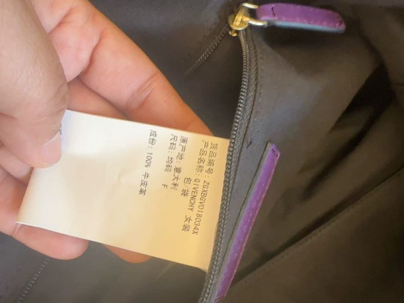 Givenchy Givenchy All-leather purple women's bag, 9.5/10 condition, Size ONE SIZE - 7 Thumbnail