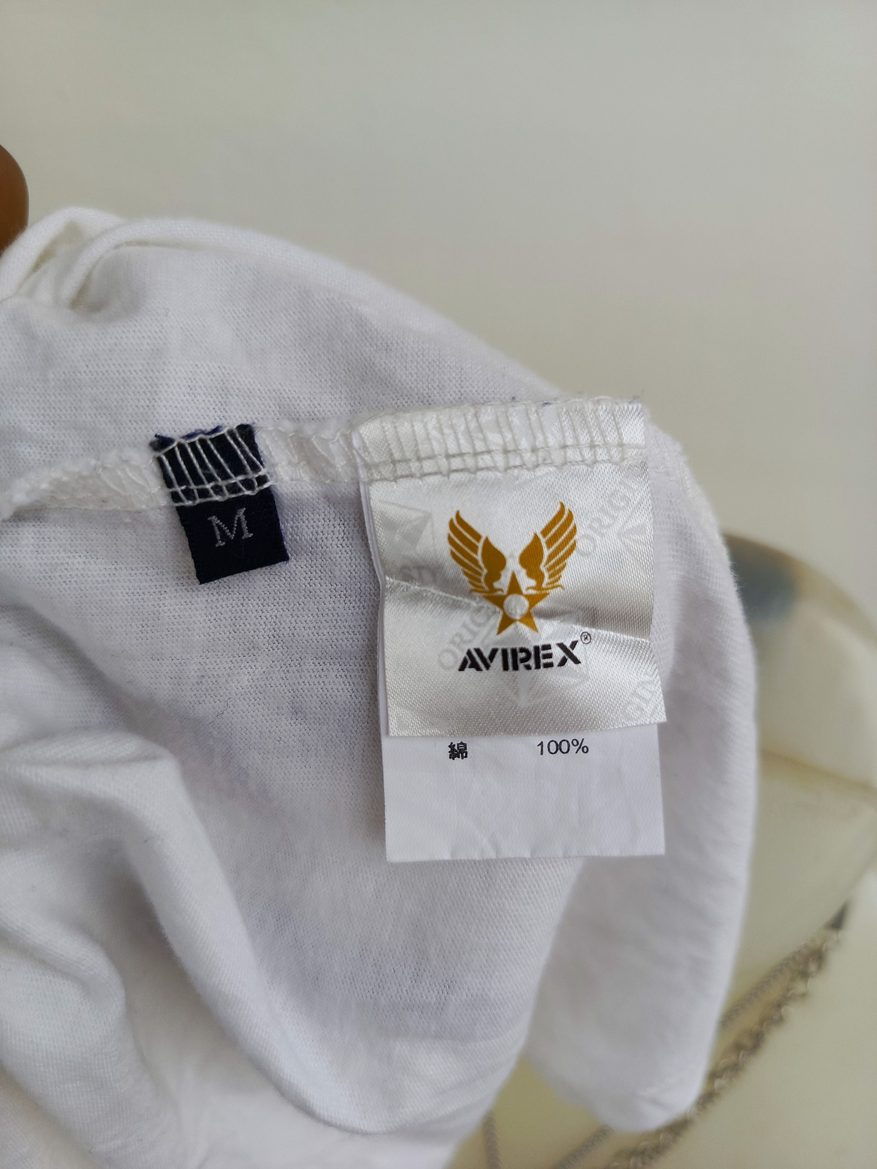 Avirex Avirex USAF Long Sleeve T-Shirt Langley AFB 1975 Military Size M / US 6-8 / IT 42-44 - 7 Thumbnail