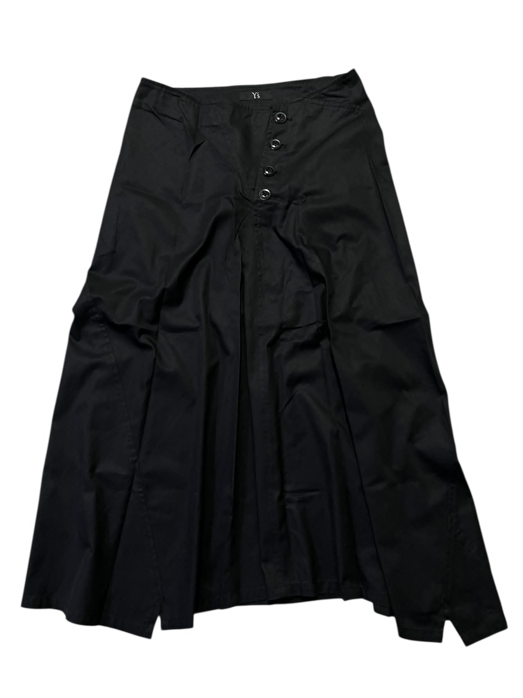 Y's Maxi Skirt Black