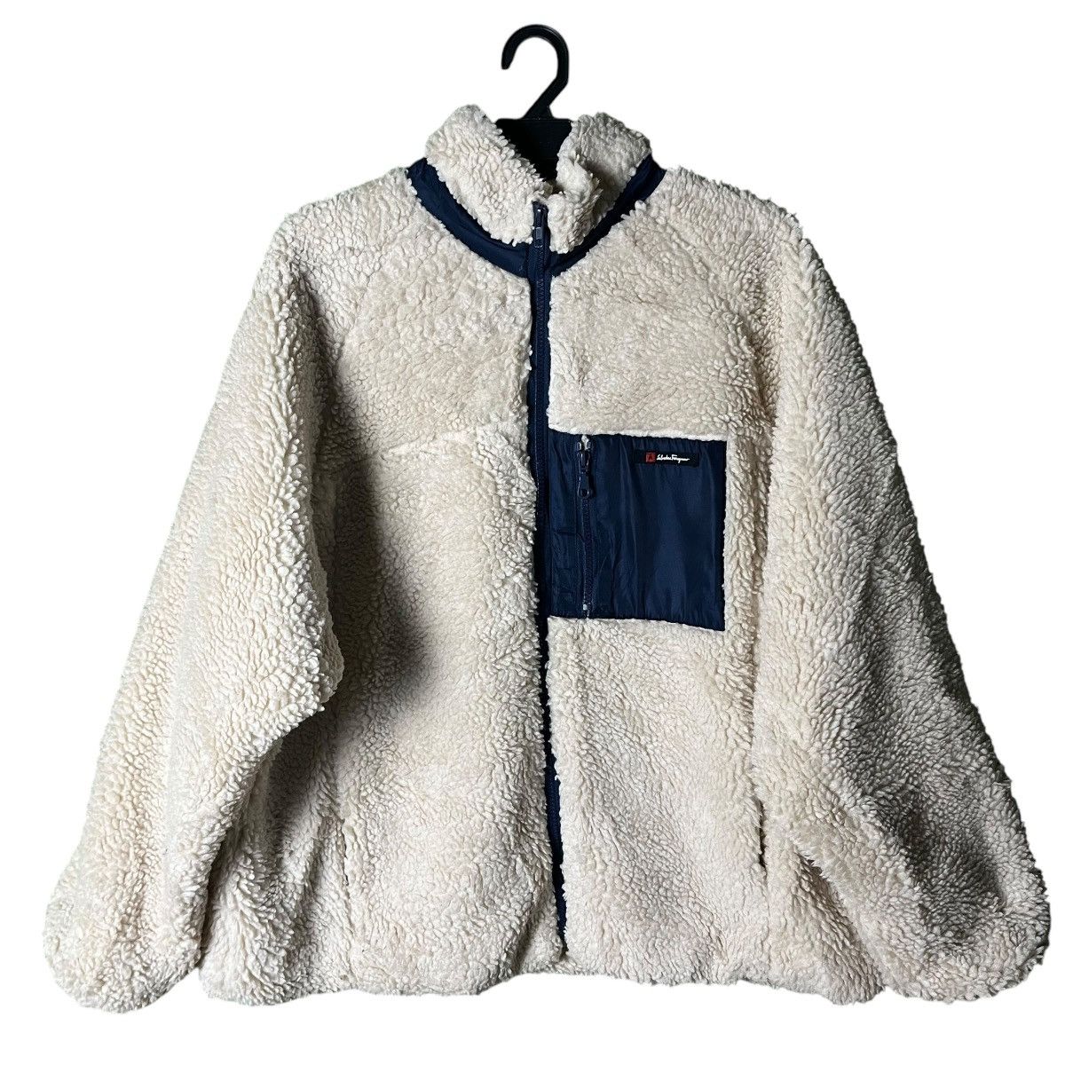 Salvatore Ferragamo SALVATORE FERRAGAMO FUR FLEECE JACKET Size M / US 6-8 / IT 42-44 - 1 Thumbnail