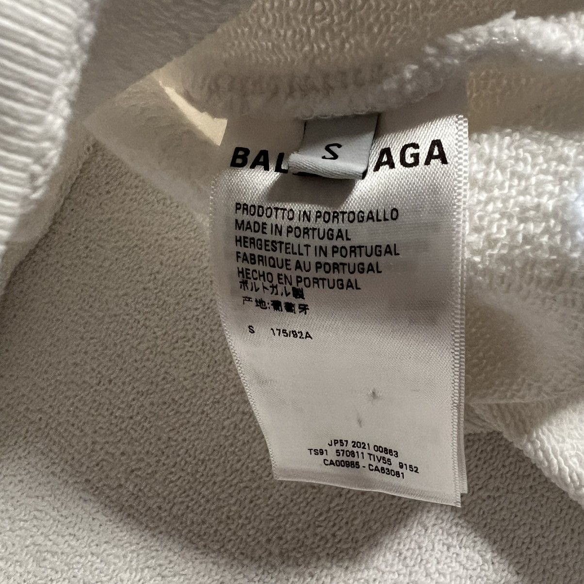 Balenciaga Balenciaga Copyright Green Logo White Pullover Hoodie Size US S / EU 44-46 / 1 - 15 Thumbnail