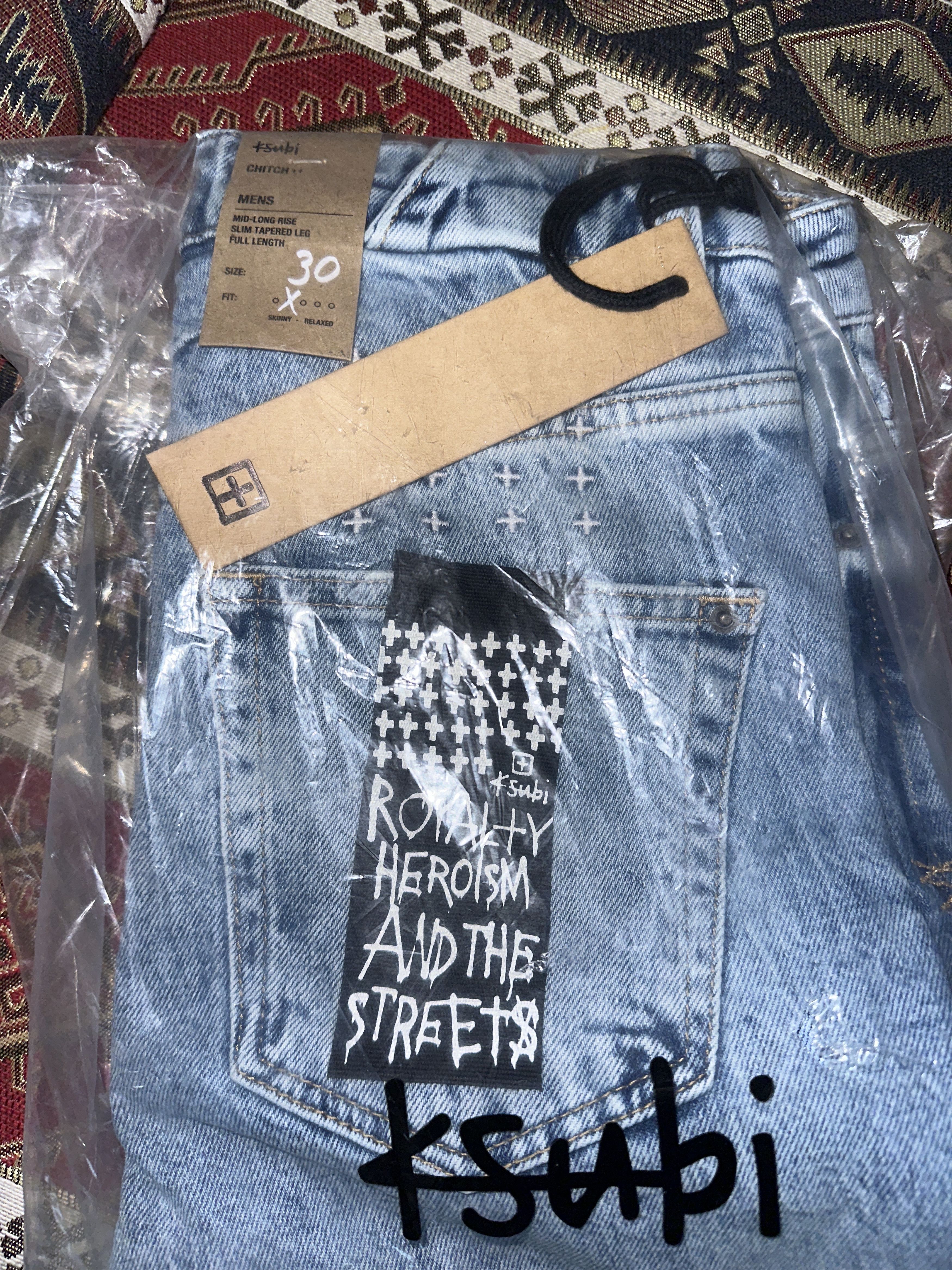 Ksubi Ksubi Blue Pant Never Worn Size 30 Size US 30 / EU 46 - 7 Thumbnail