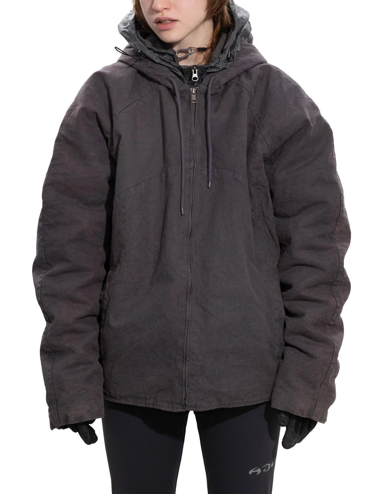 Other ABU BLUNT TOOL JACKET WiDE WASHED MUD BROWN CANVAS WORK COAT Size US XL / EU 56 / 4 - 16 Thumbnail