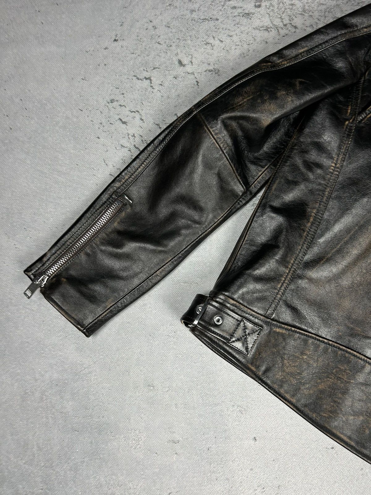 Diesel Diesel L-GARRETT Leather Jacket Size US M / EU 48-50 / 2 - 8 Thumbnail