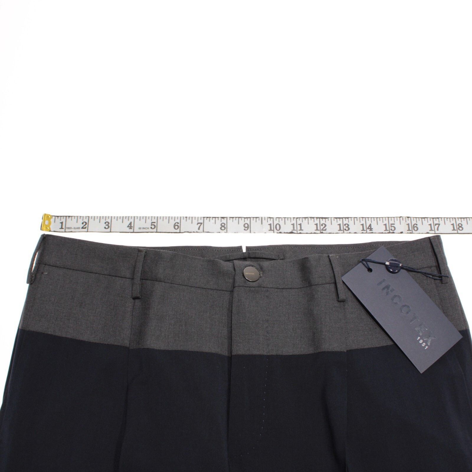 Incotex INCOTEX New with tags Dress Pants Size 34 US In Blue Size US 34 / EU 50 - 8 Thumbnail