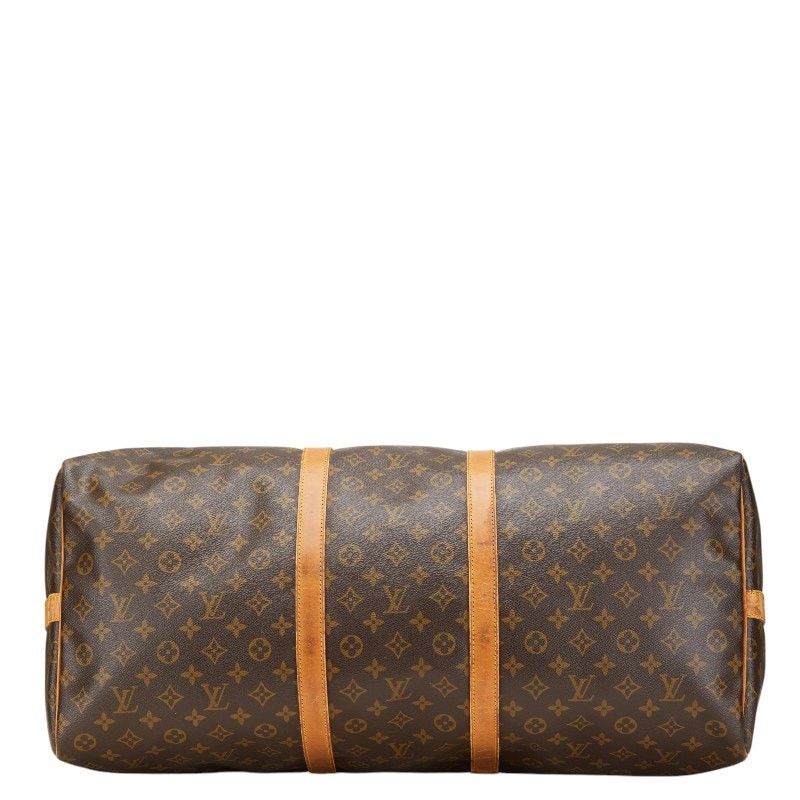 Louis Vuitton Louis Vuitton Monogram Keepall Bandouliere 60 Boston Bag Size ONE SIZE - 3 Thumbnail