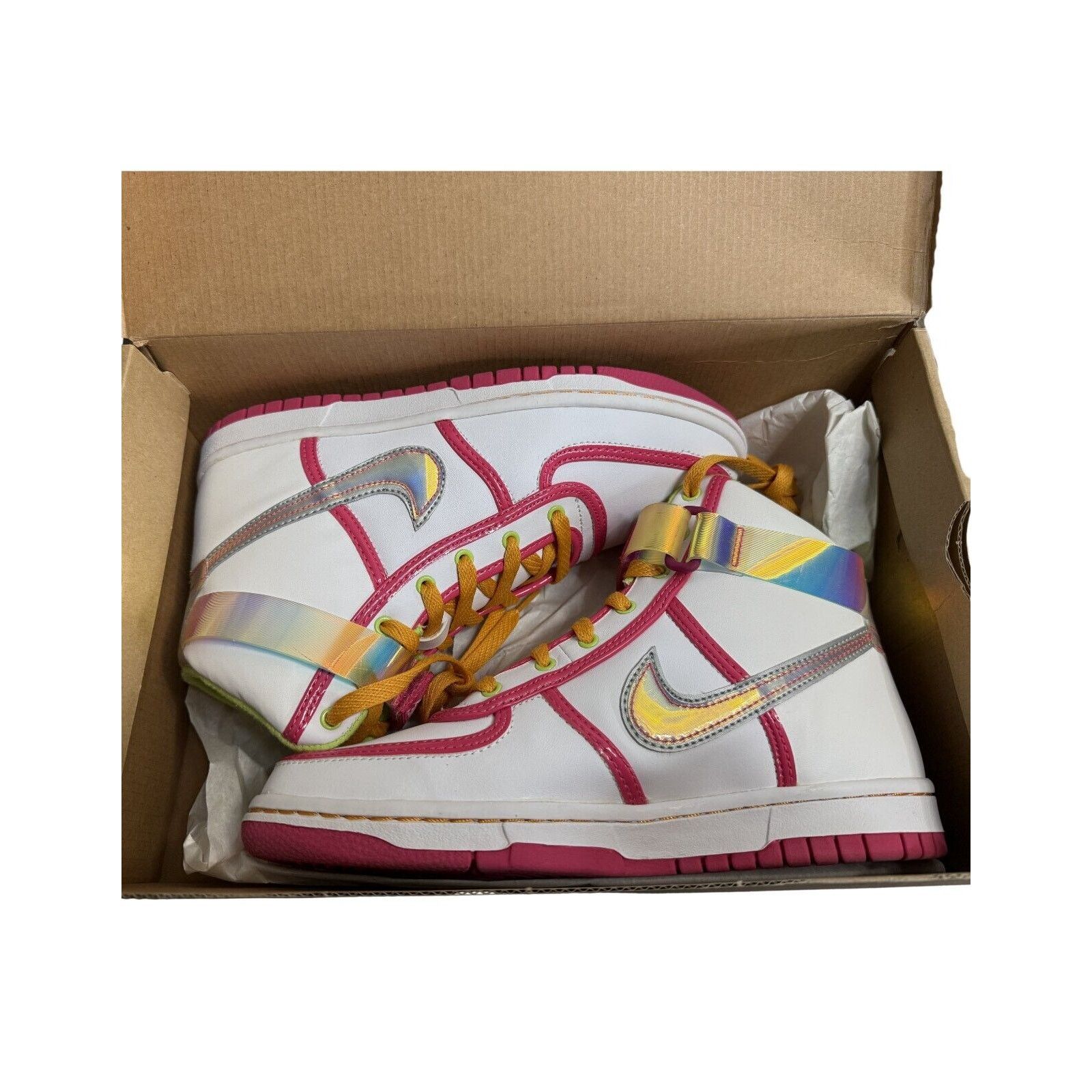 Nike Nike Vandal High GS 5Y / Wmns 7– White/Pink, Size US 7 / IT 37 - 2 Thumbnail