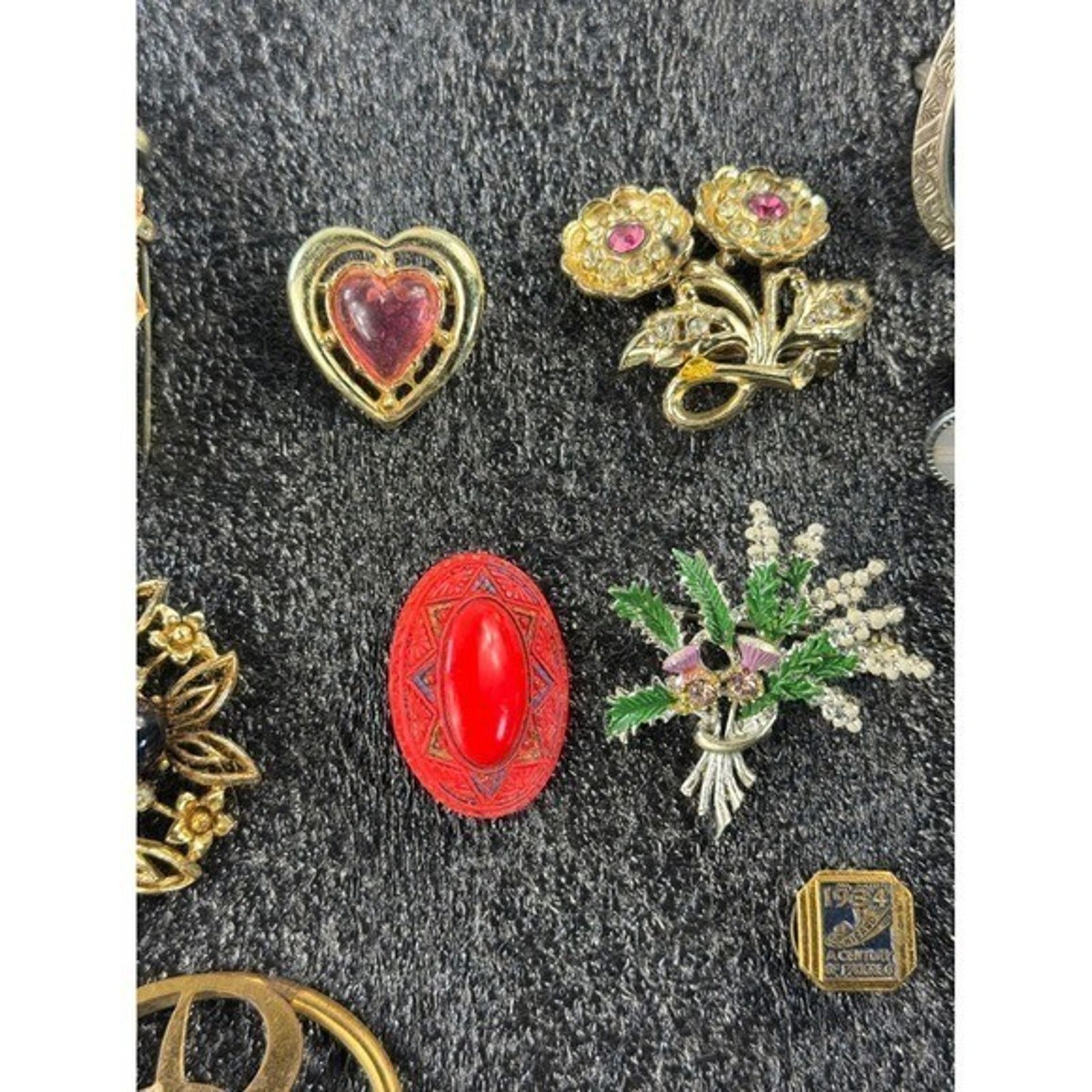 & Other Stories Vintage Brooch Pin lot 1934 Chicago Worlds Fair DeKalb 15pc Size ONE SIZE - 5 Thumbnail