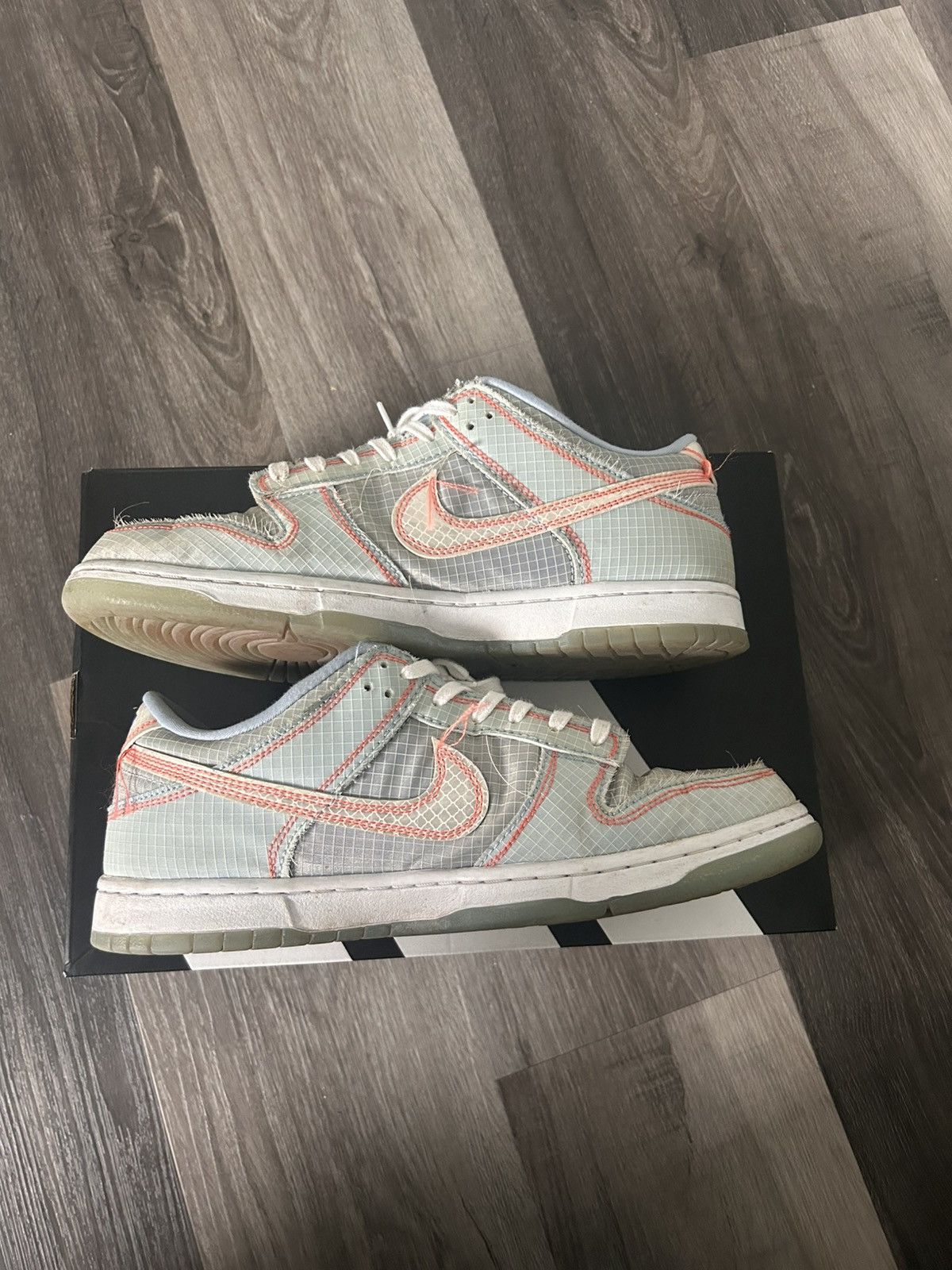 Nike Nike Dunk Low Union Passport Pack Argon Size US 10 / EU 43 - 3 Thumbnail