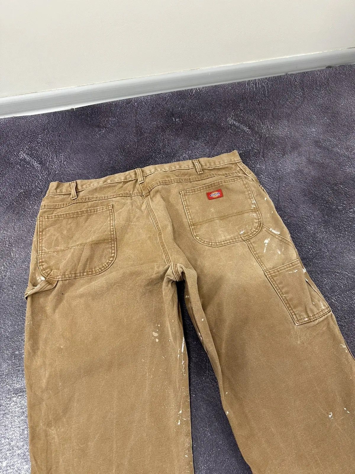 Dickies × Vintage Vintage Dickies Painted USA Denim Work Y2K Hype Baggy Pants Size US 42 / EU 58 - 4 Thumbnail