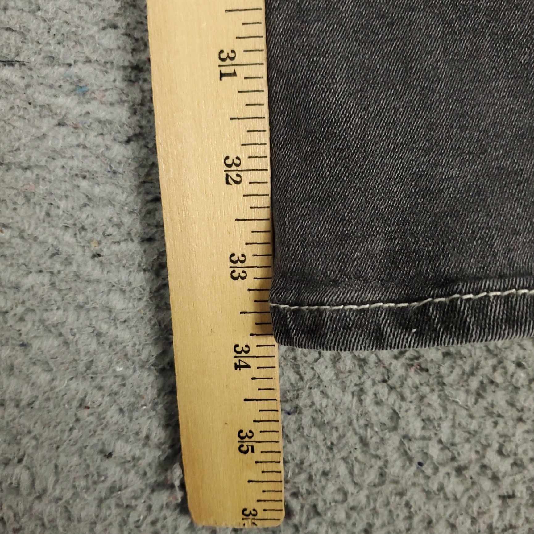 True Religion True Religion Jeans Mens 38x34 Gray Ricky Relaxed Straight Denim Size US 38 / EU 54 - 5 Thumbnail