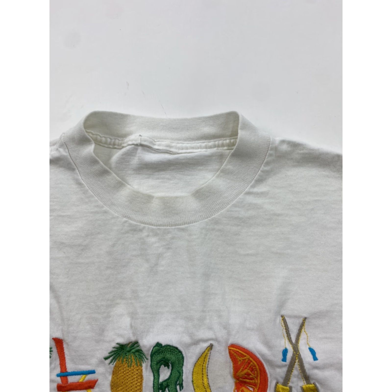 Vintage VINTAGE Florida Keys Shirts Mens Medium White Single Stitch Size US M / EU 48-50 / 2 - 4 Thumbnail