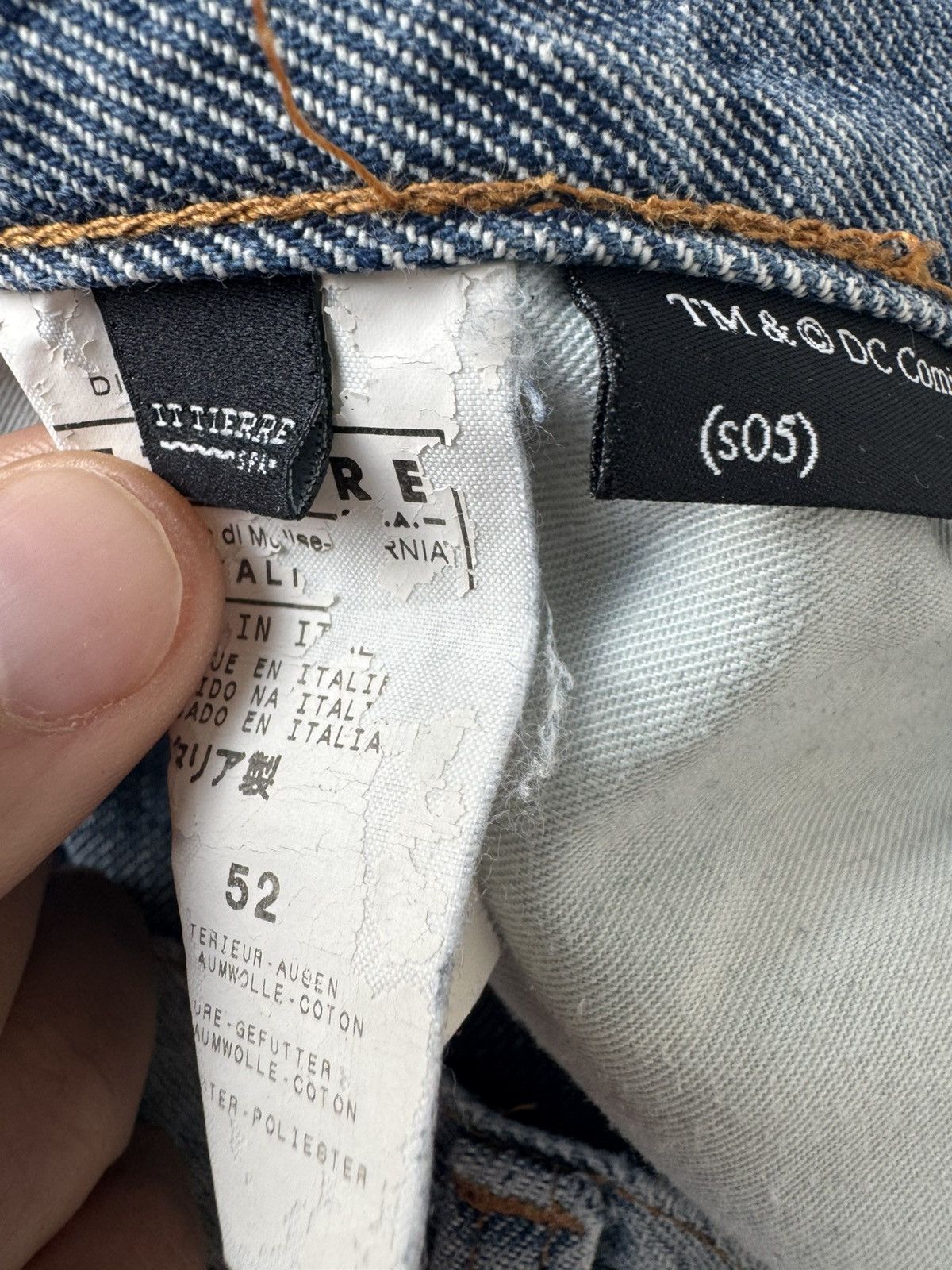 Dolce & Gabbana Dolce & Gabbana X Superman vintage jeans Size US 36 / EU 52 - 9 Thumbnail
