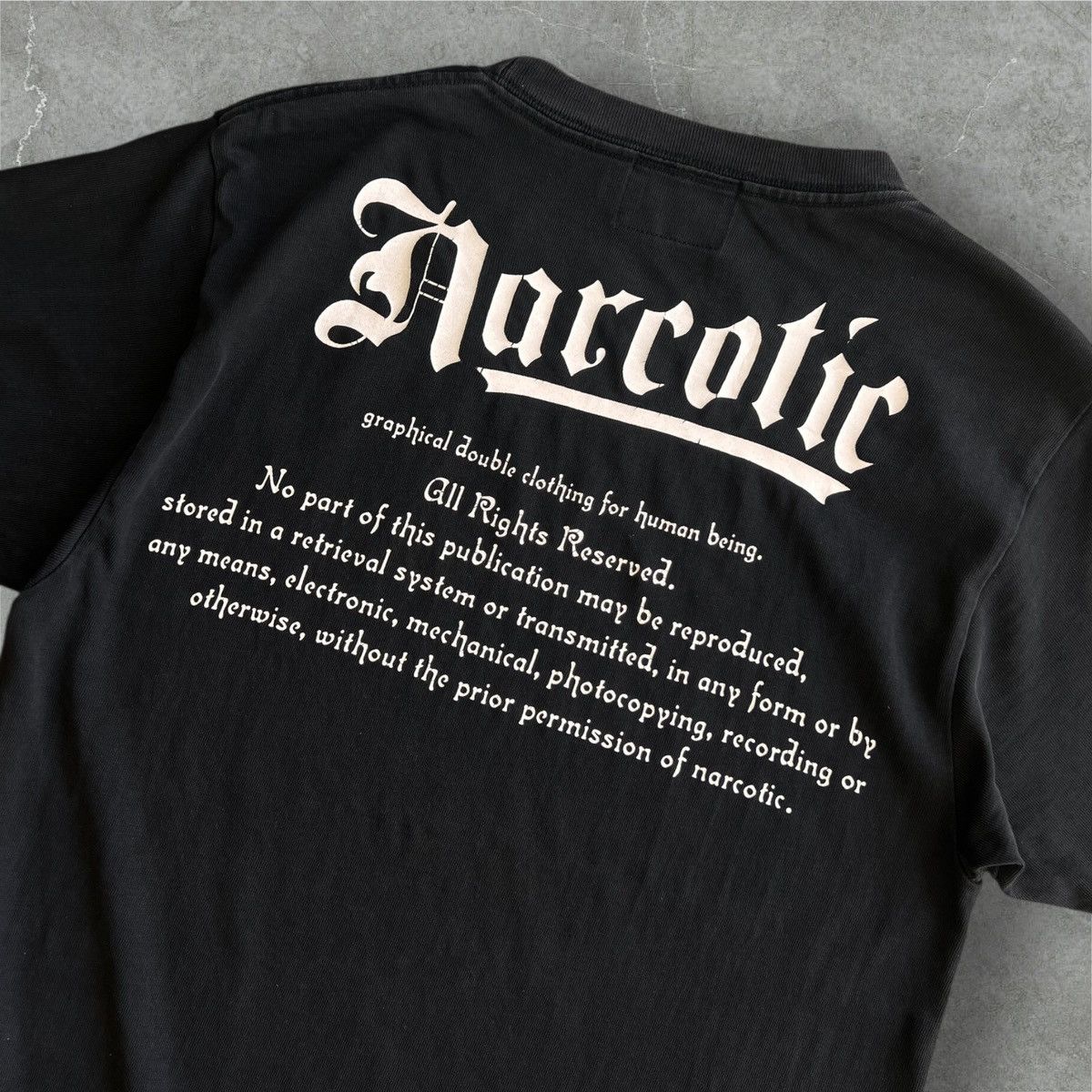 Narcotic GDC VTG NARCOTIC JAPAN Narcotic Cross Bones Size US M / EU 48-50 / 2 - 5 Thumbnail