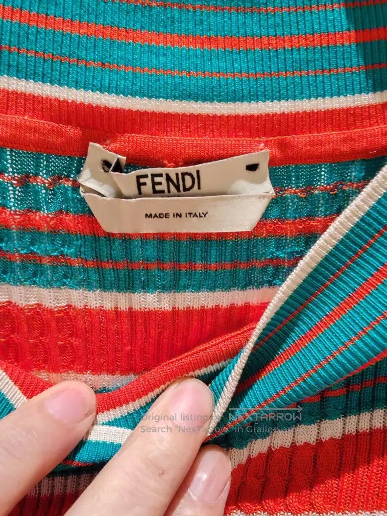Fendi Fendi Knitted sweater Size XS / US 0-2 / IT 36-38 - 3 Thumbnail